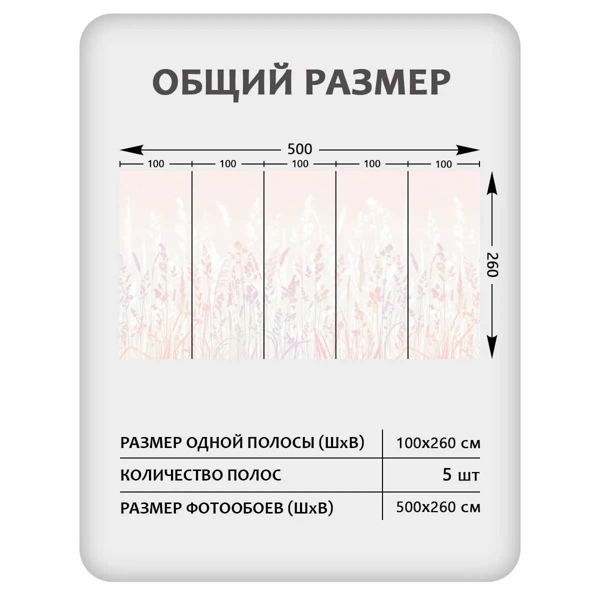 Фотообои рулонные Citydecor Невесомость 20 на флизелиновой основе 500x260 см