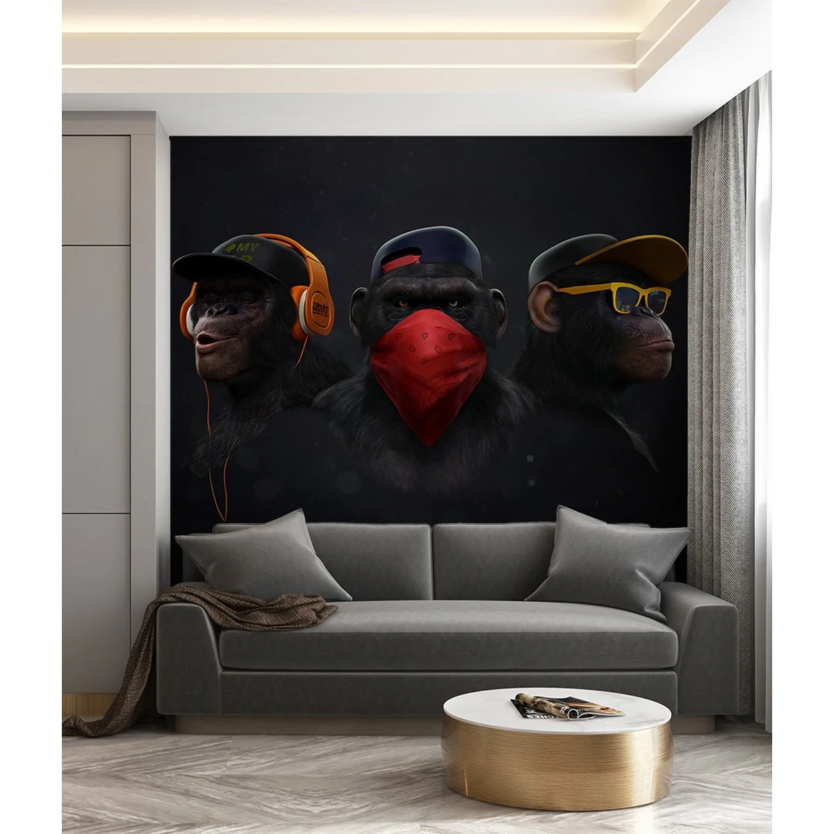 Бесшовное панно Citydecor Люди и Знаменитости 4 на флизелиновой основе 500x270 см