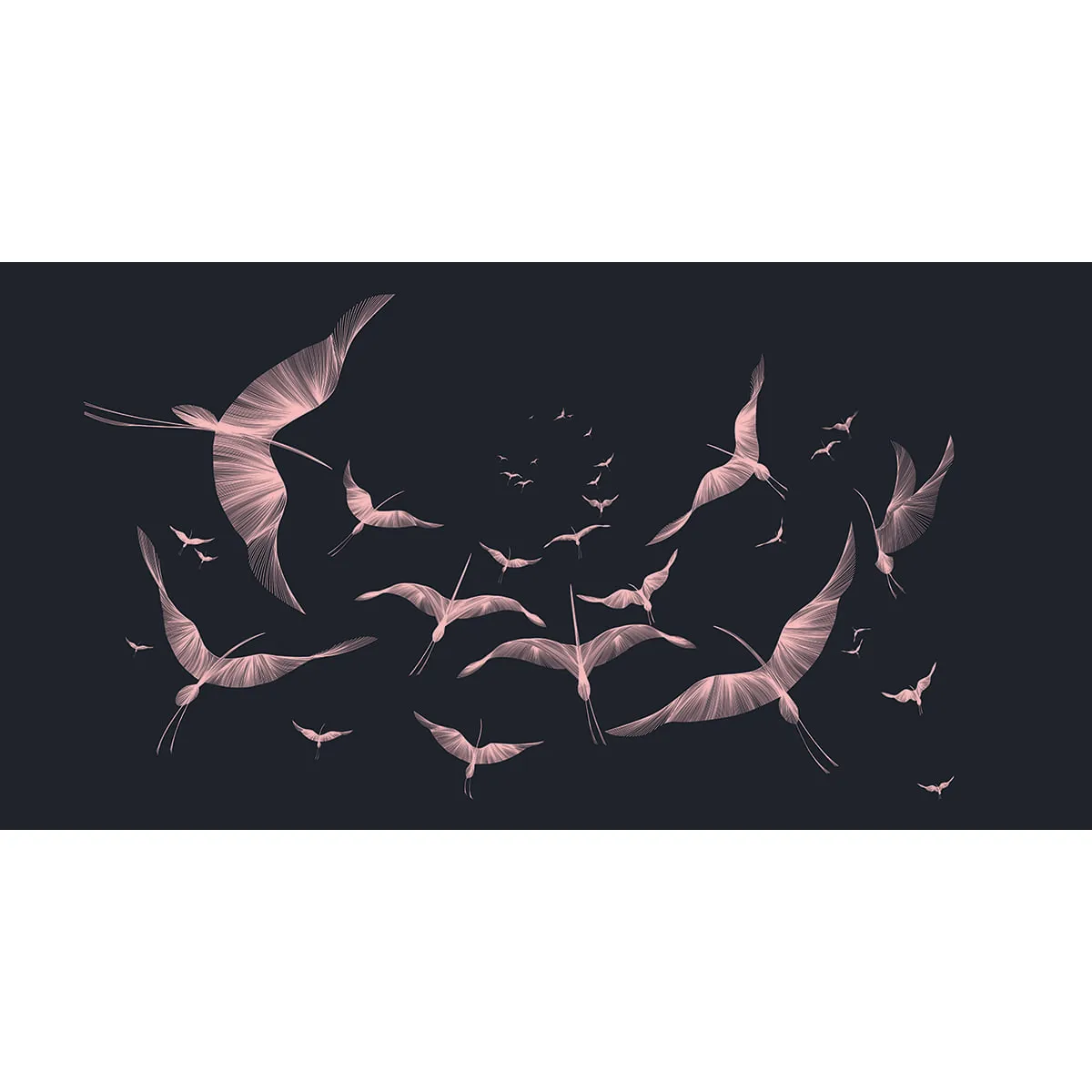 Дизайнерские фотообои рулонные Citydecor Perfect Lines 13 на флизелиновой основе 500x260 см