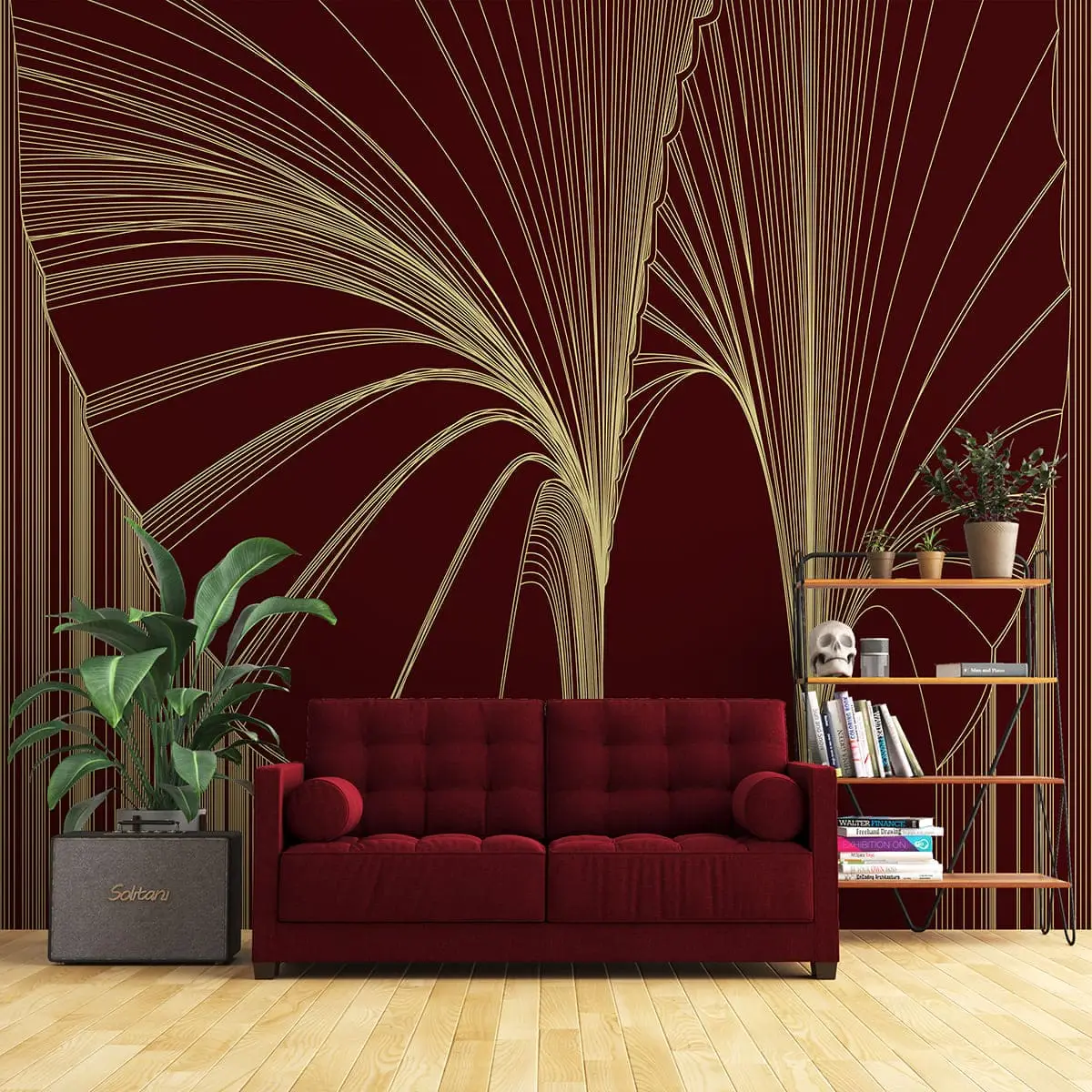 Бесшовные фотообои Citydecor Perfect Lines 26 на флизелиновой основе 500x270 см 