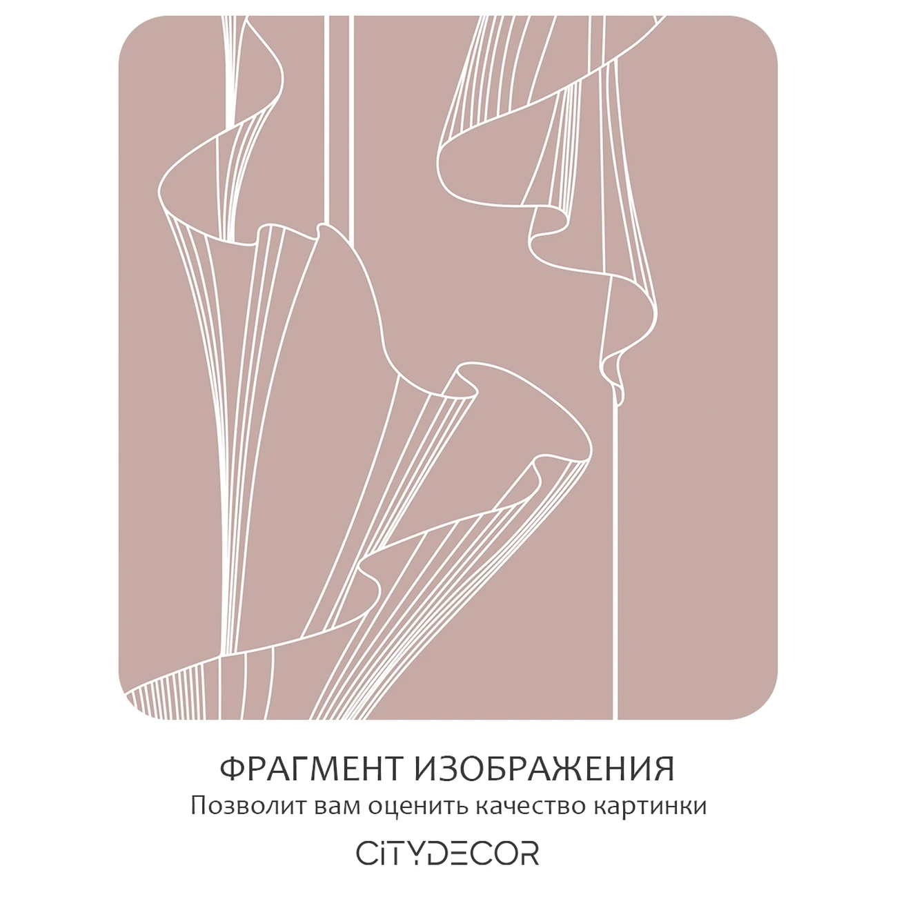 Фотообои рулонные Citydecor Perfect Lines 46 на флизелиновой основе 500x260 см