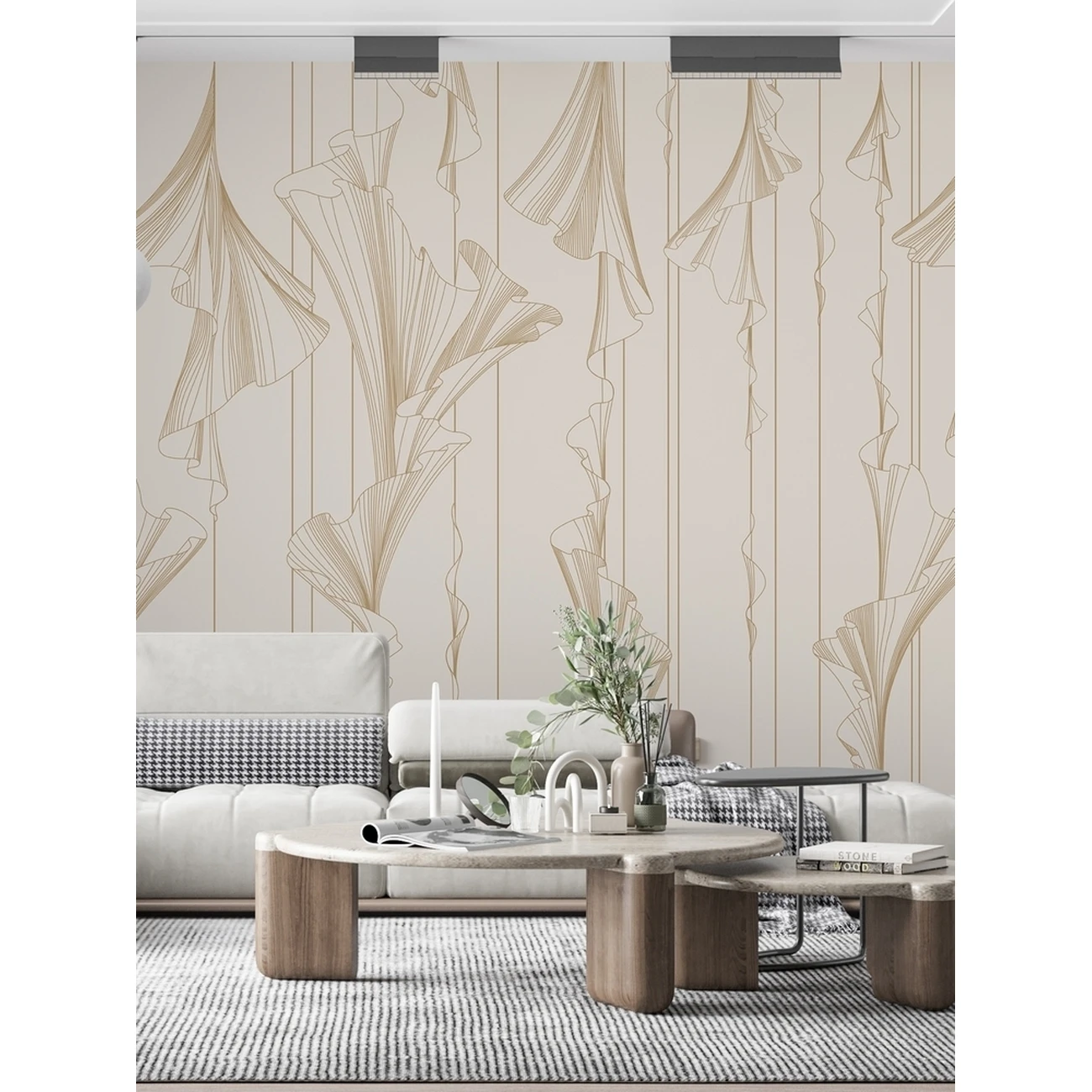 Фотообои рулонные Citydecor Perfect Lines 47 на флизелиновой основе 500x260 см