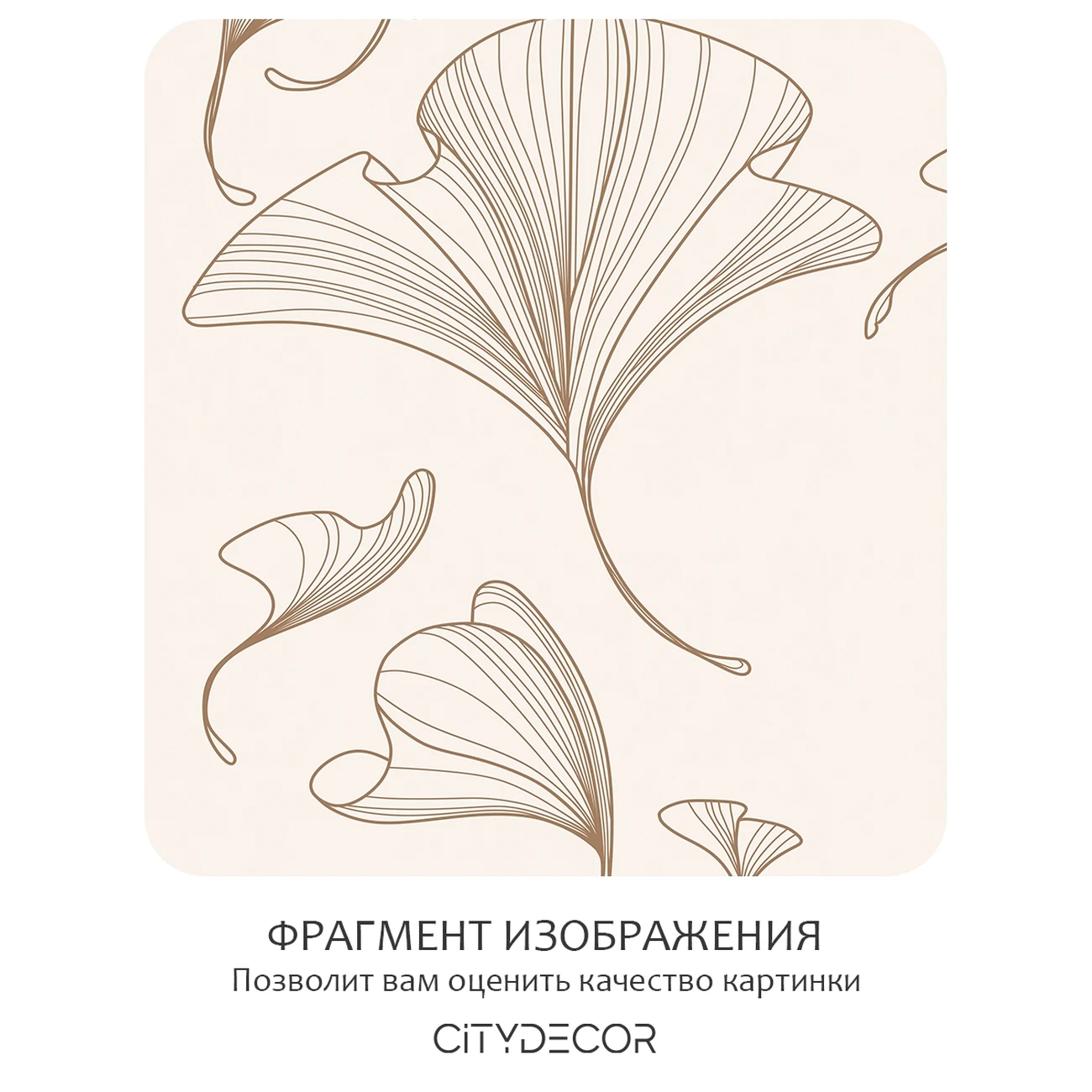 Фотообои рулонные Citydecor Perfect Lines 68 на флизелиновой основе 500x260 см