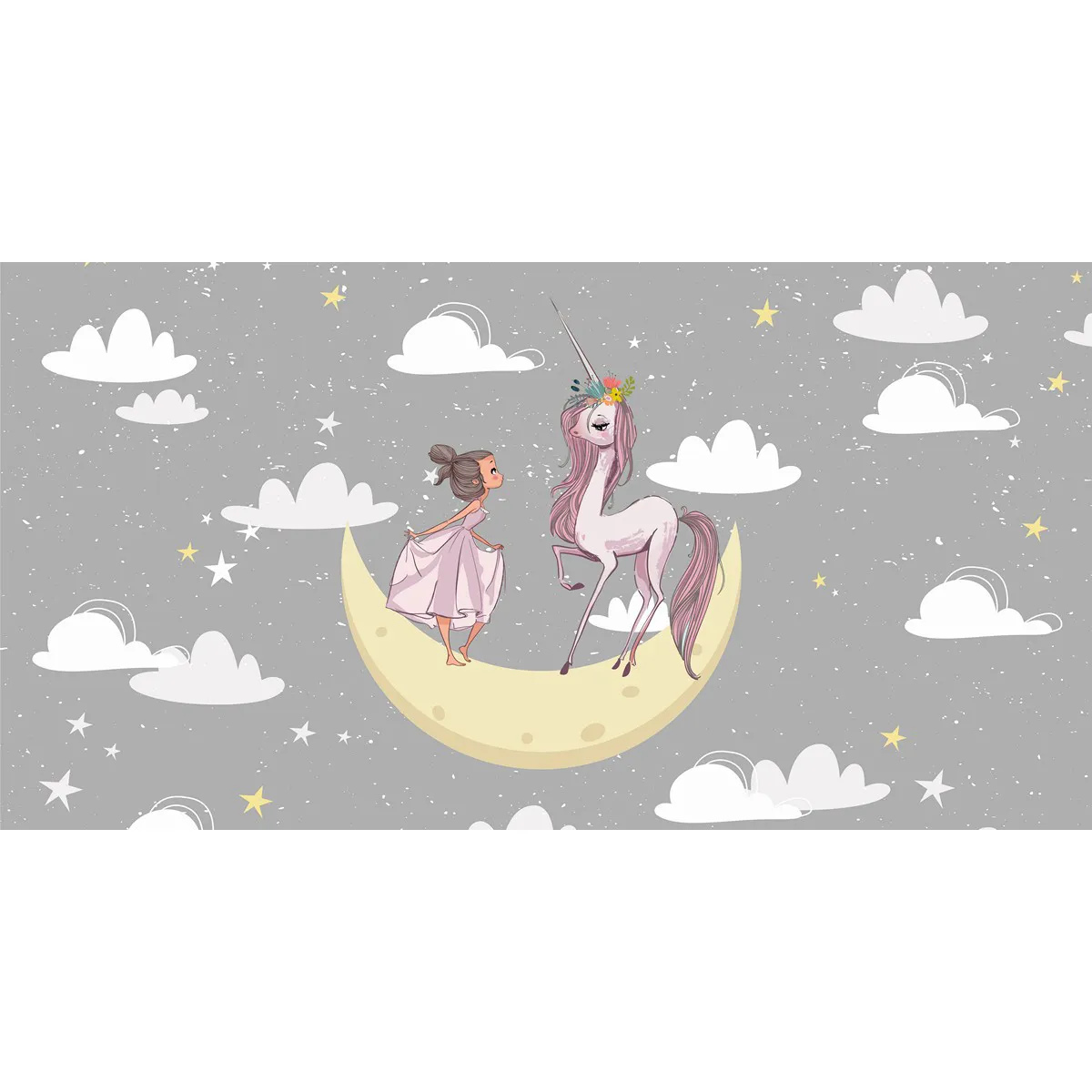 Дизайнерские фотообои рулонные Citydecor Princess 1 на флизелиновой основе 500x260 см 