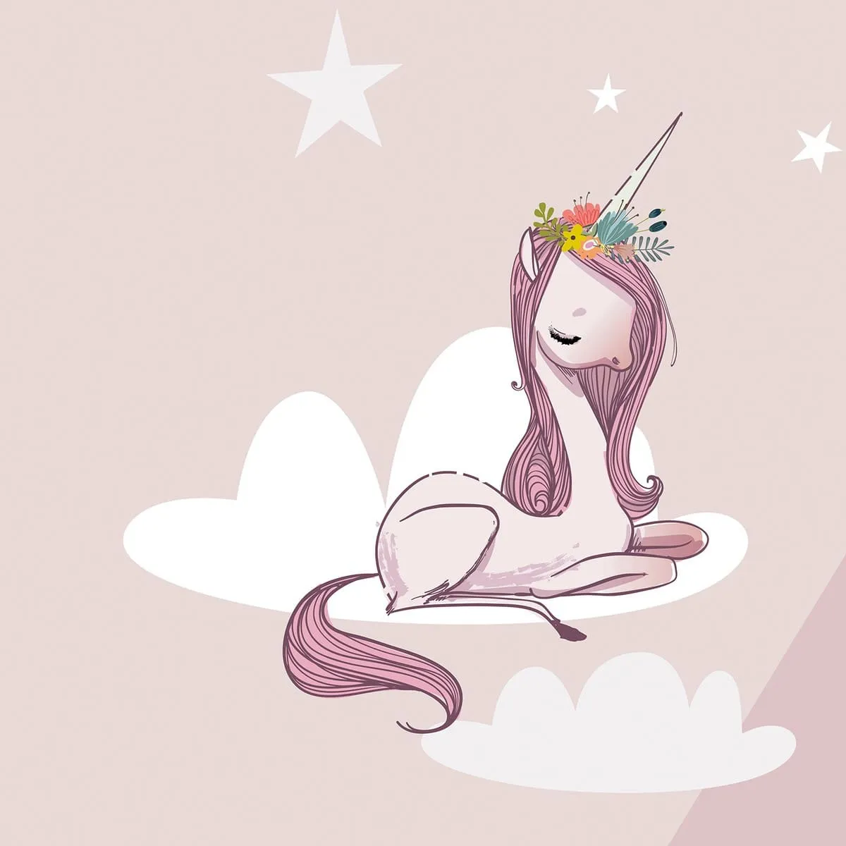 Дизайнерские фотообои рулонные Citydecor Princess 5 на флизелиновой основе 500x260 см 