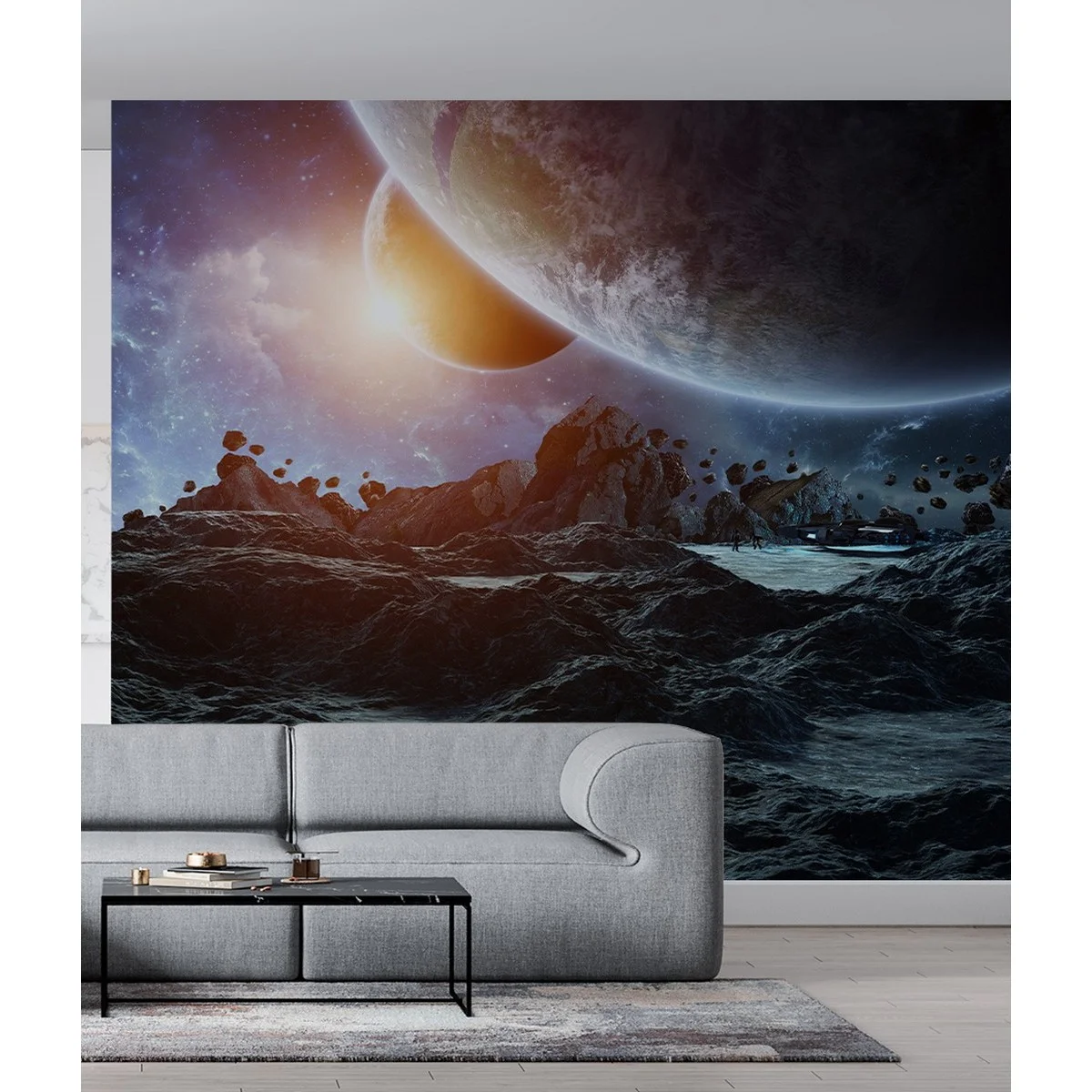 Бесшовное панно Citydecor Космос 9 на флизелиновой основе 500x270 см