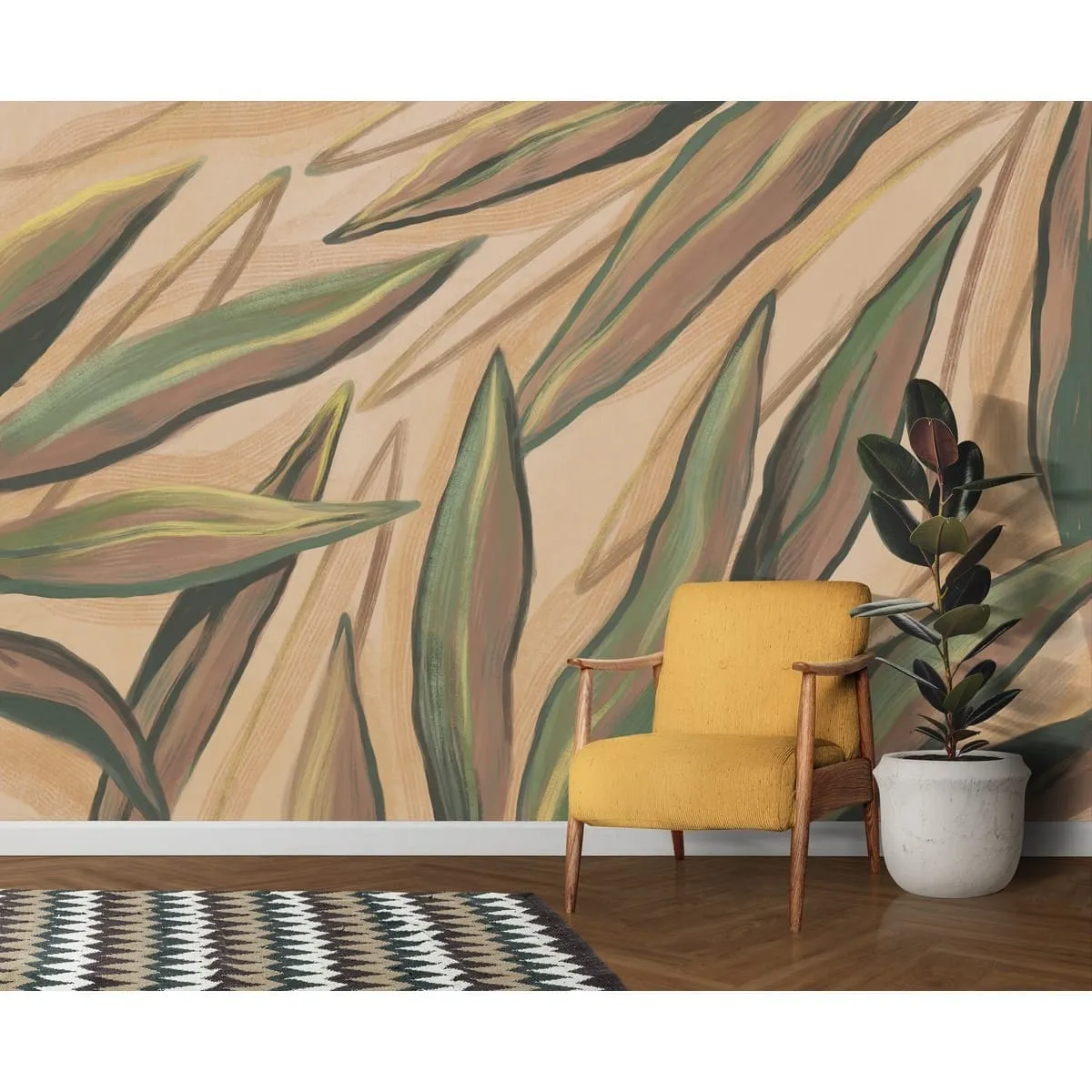 Бесшовное дизайнерское панно Citydecor Sunset 29 на флизелиновой основе 500x270 см