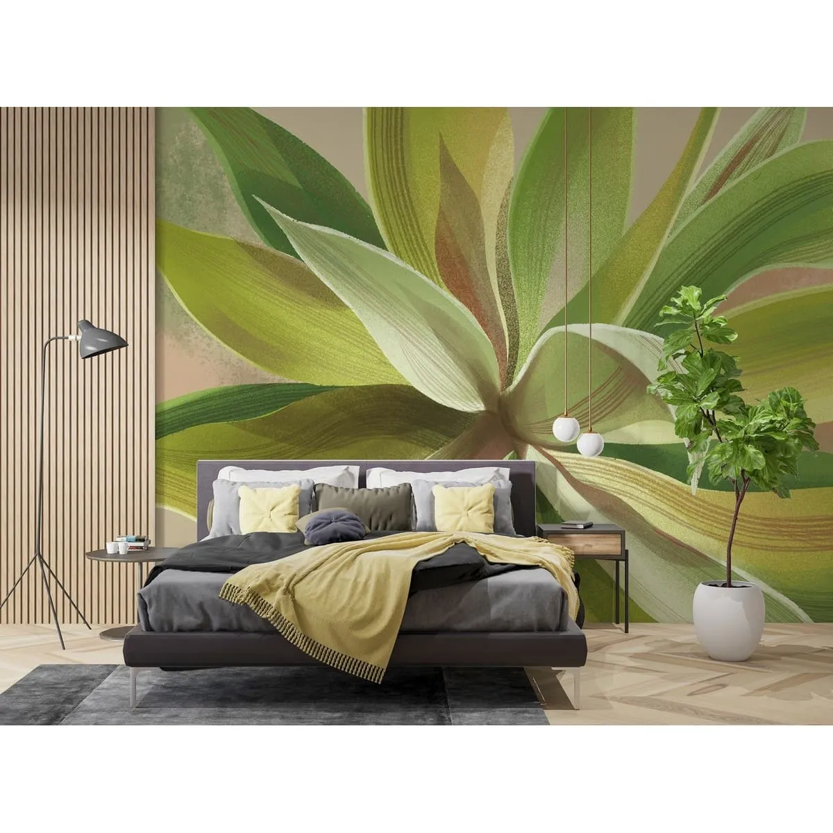 Бесшовное дизайнерское панно Citydecor Sunset 42 на флизелиновой основе 500x270 см