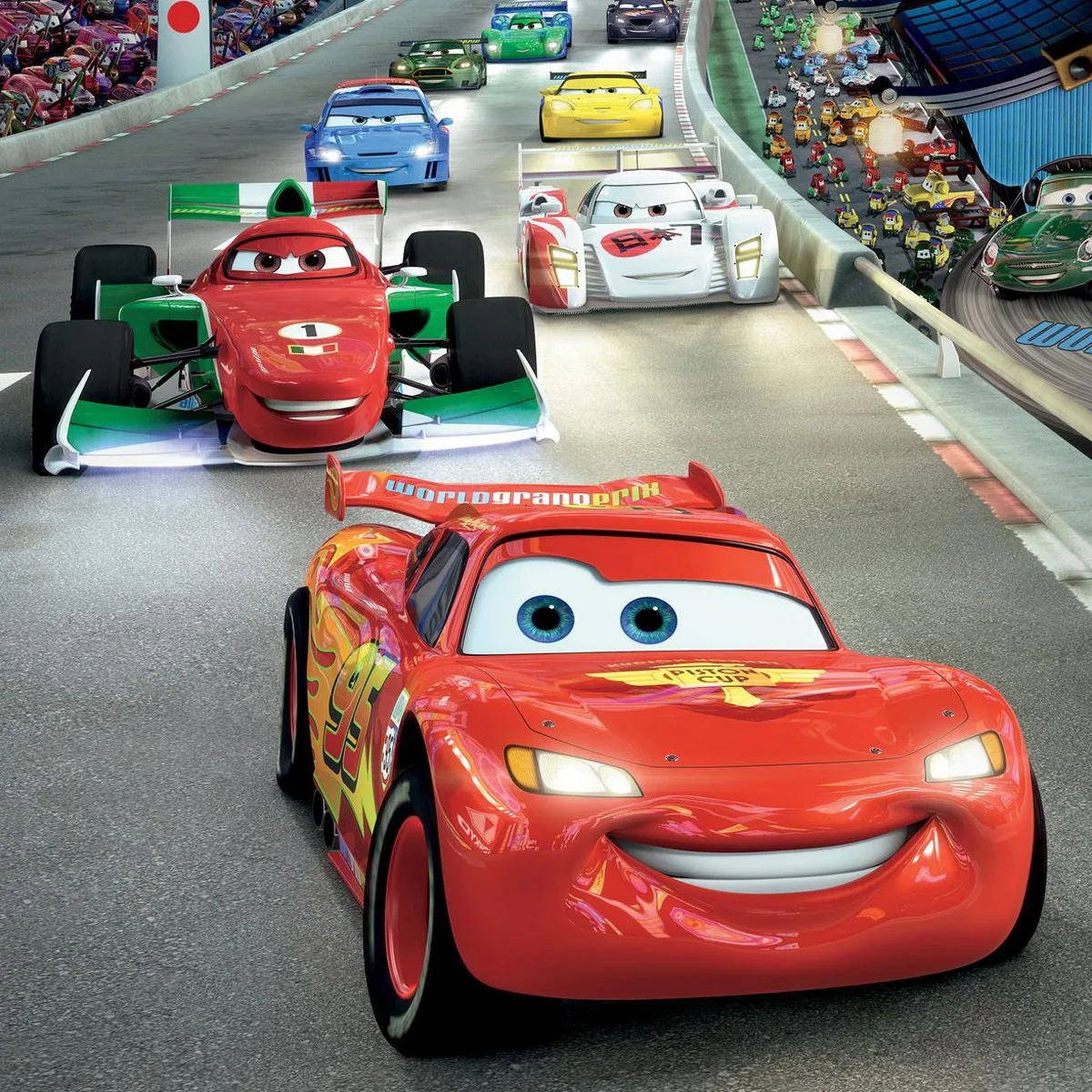 Фотообои рулонные Citydecor Тачки панорама на флизелиновой основе 500x260 см 