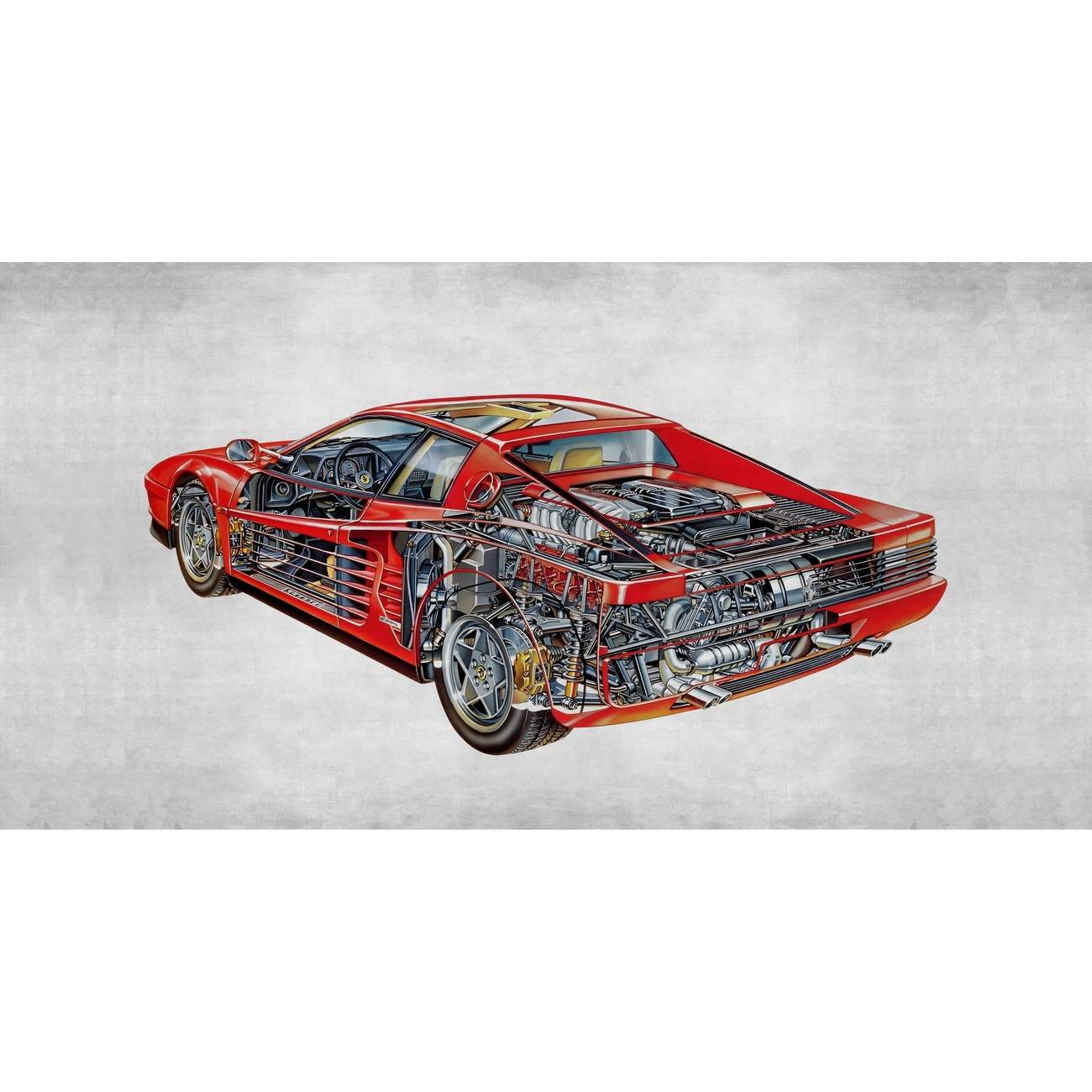 Фотообои рулонные Citydecor Technic 31 на флизелиновой основе 500x260 см