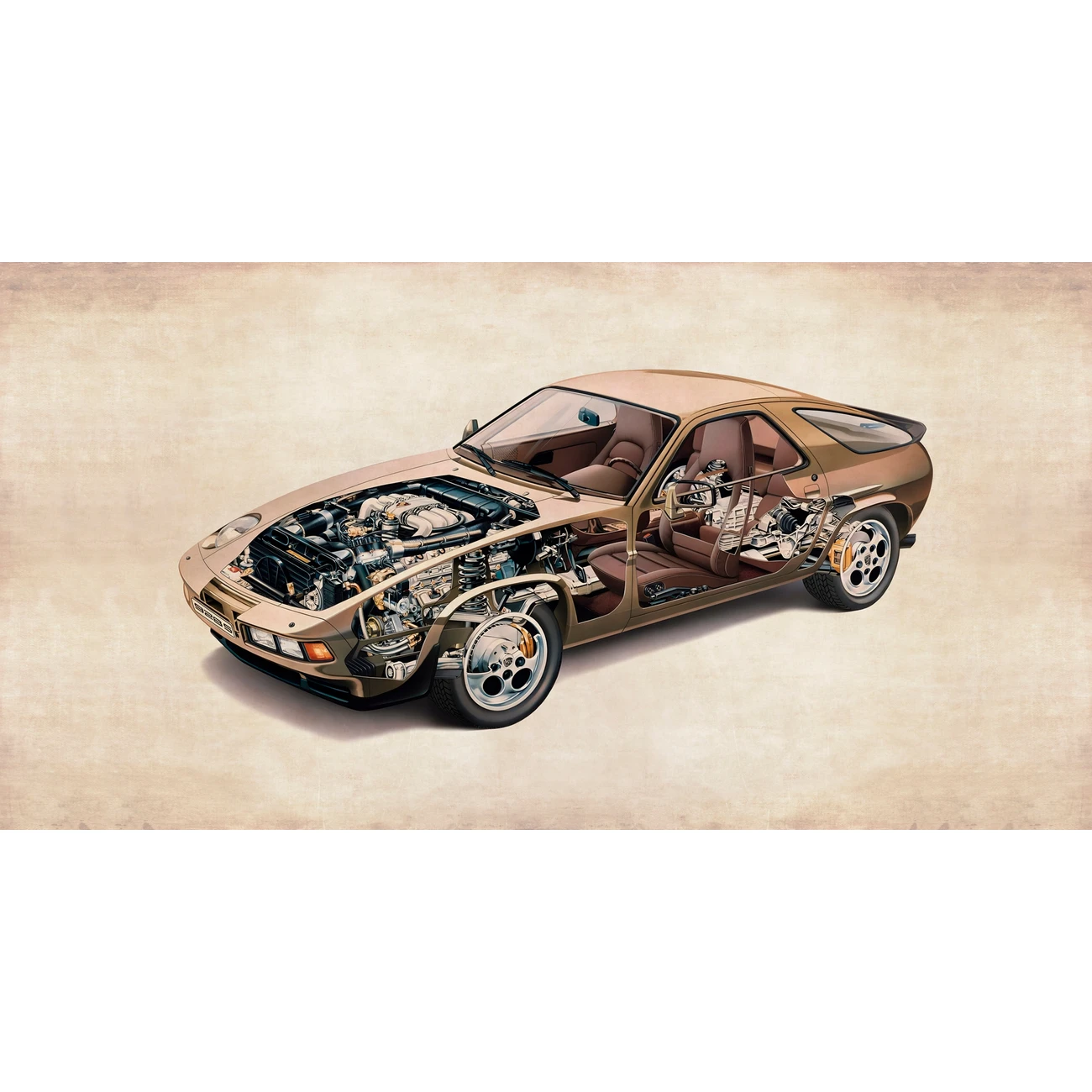 Фотообои рулонные Citydecor Technic 47 на флизелиновой основе 500x260 см