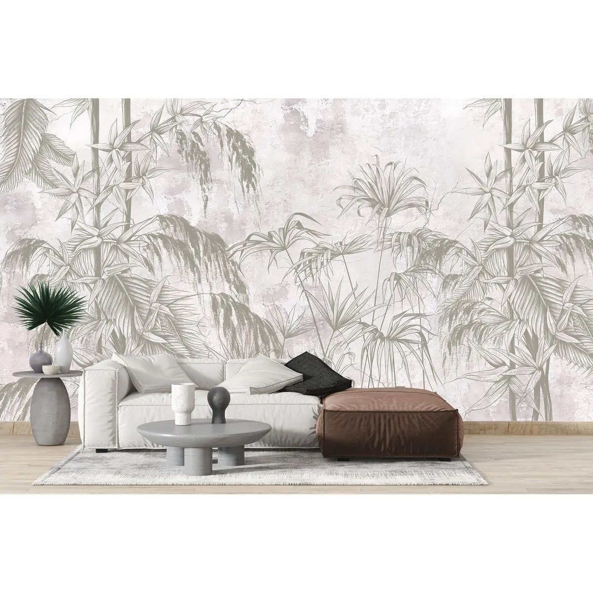 Бесшовное панно Citydecor Знойные тропики 17 на флизелиновой основе 500x270 см