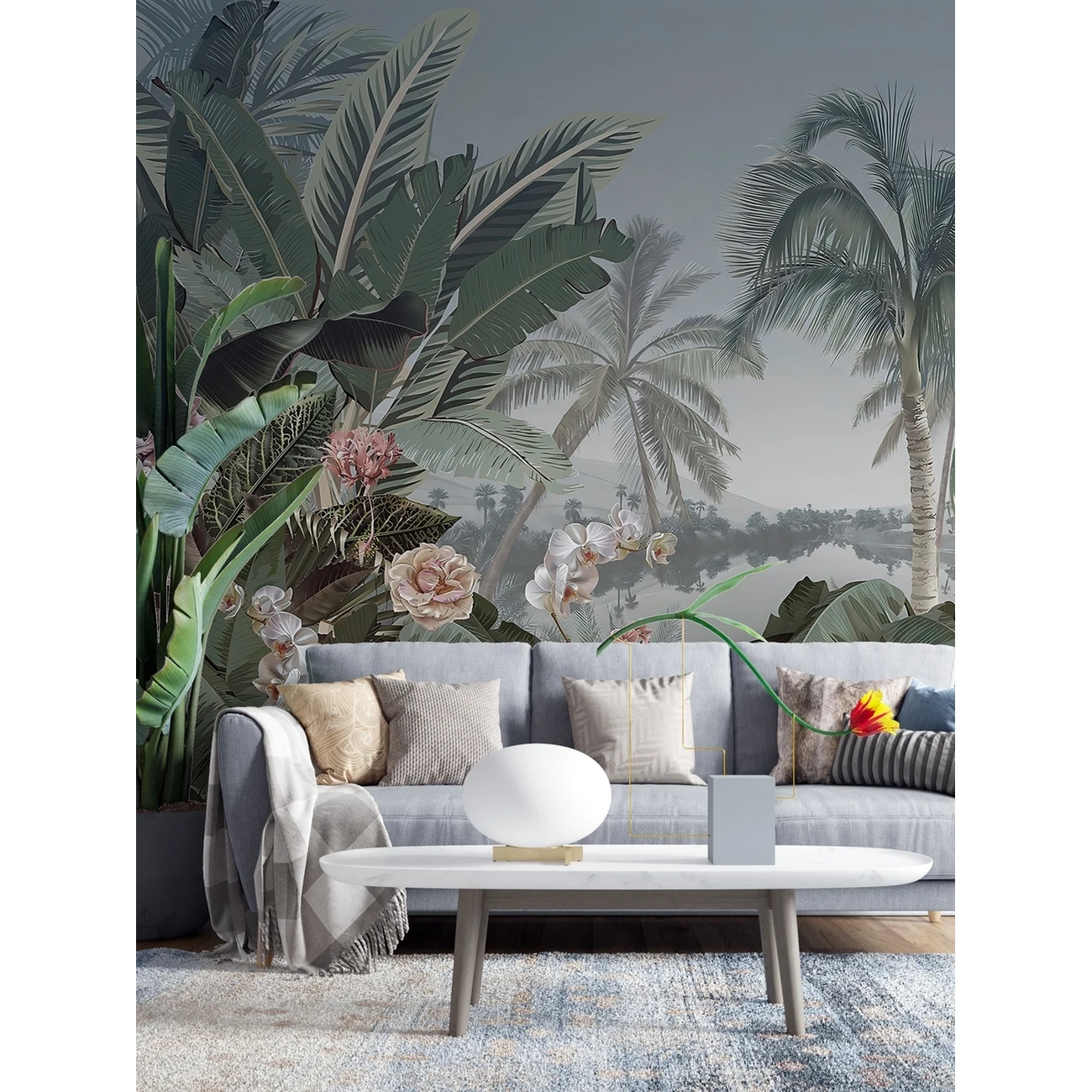 Фотообои рулонные Citydecor Знойные тропики 51 на флизелиновой основе 500x260 см