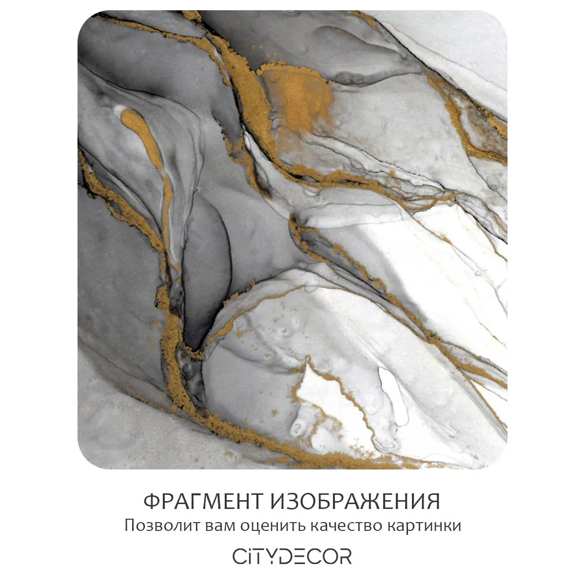 Бесшовное панно Citydecor Флюид Арт 118 на флизелиновой основе 500x270 см