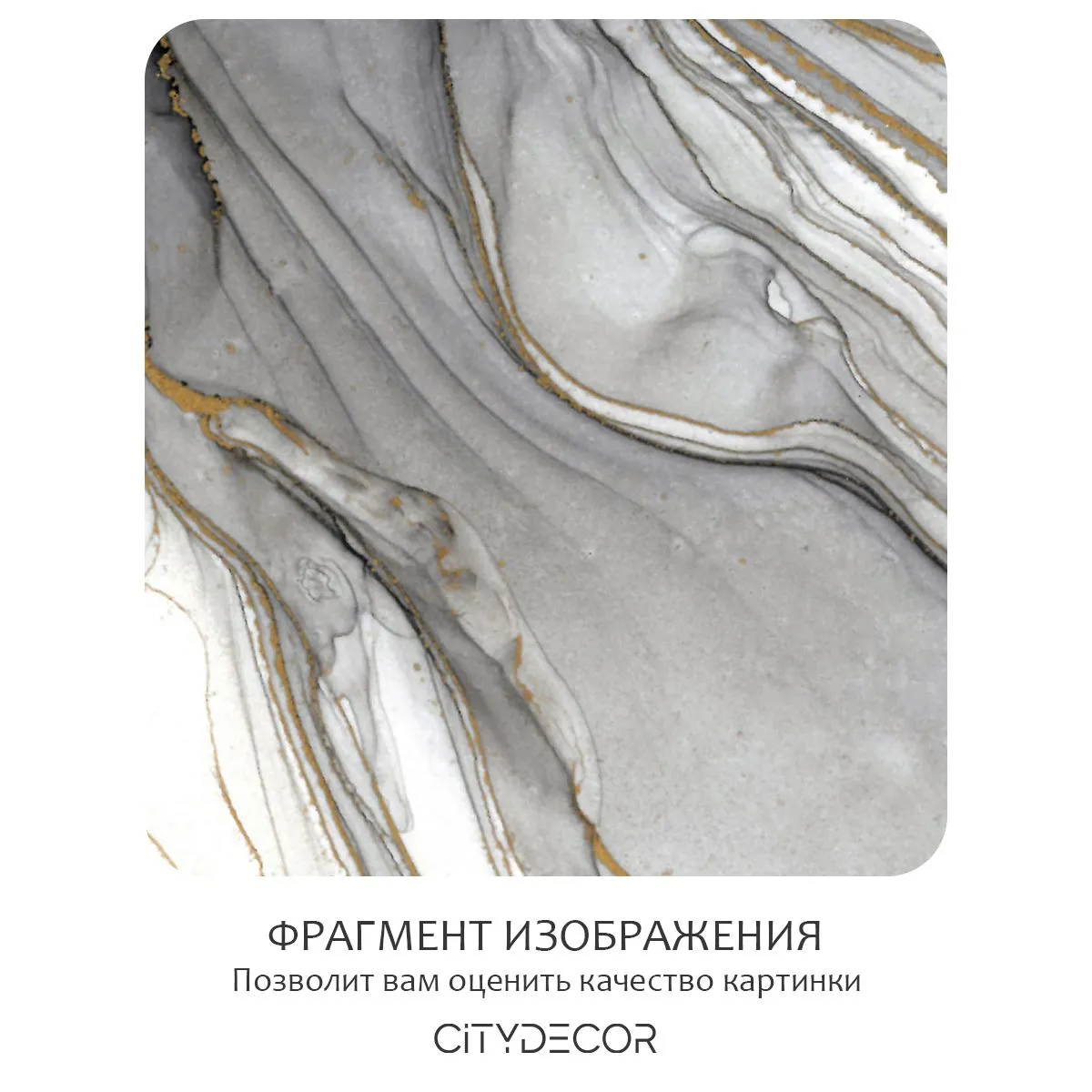 Бесшовное панно Citydecor Флюид Арт 118 на флизелиновой основе 500x270 см