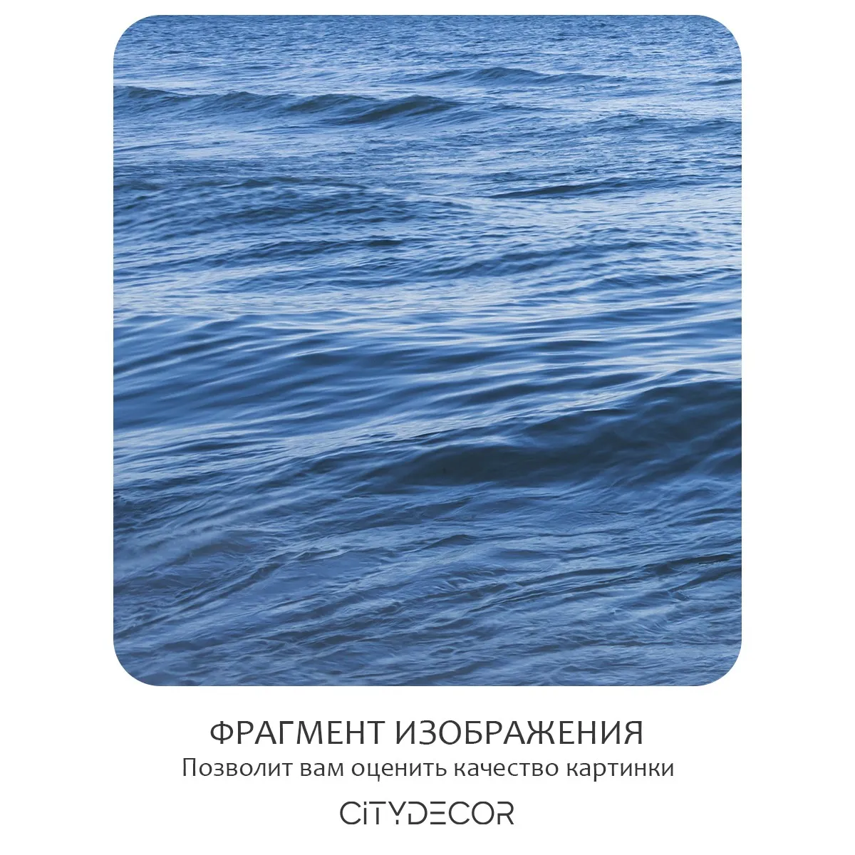 Бесшовное панно Citydecor Море и Водопады 61 на флизелиновой основе 500x270 см