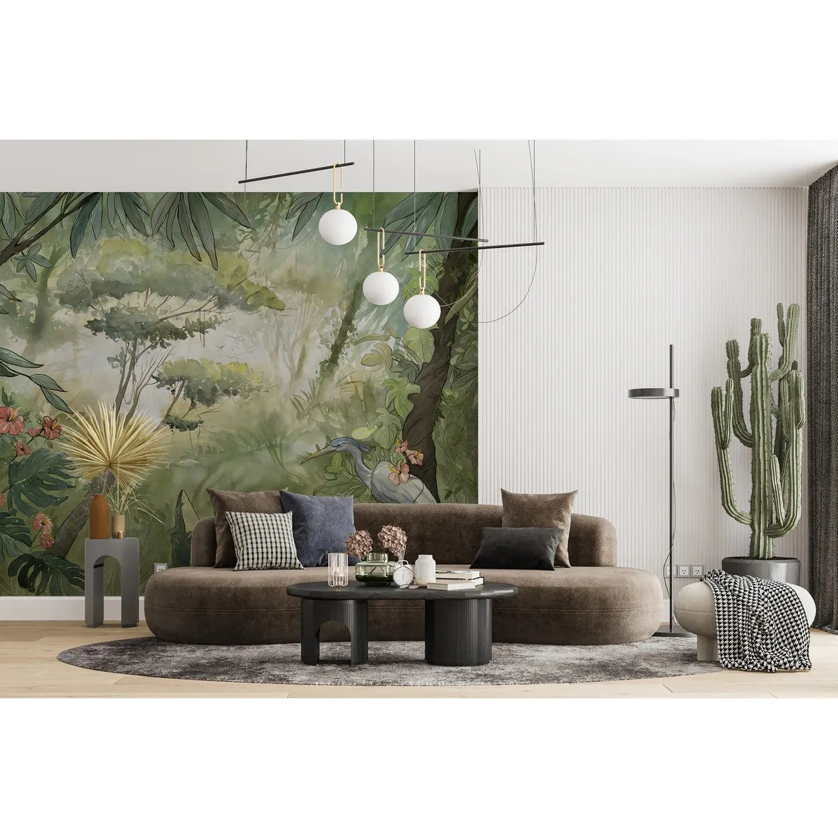 Бесшовное панно Citydecor Таинственный лес 20 на флизелиновой основе 500x270 см