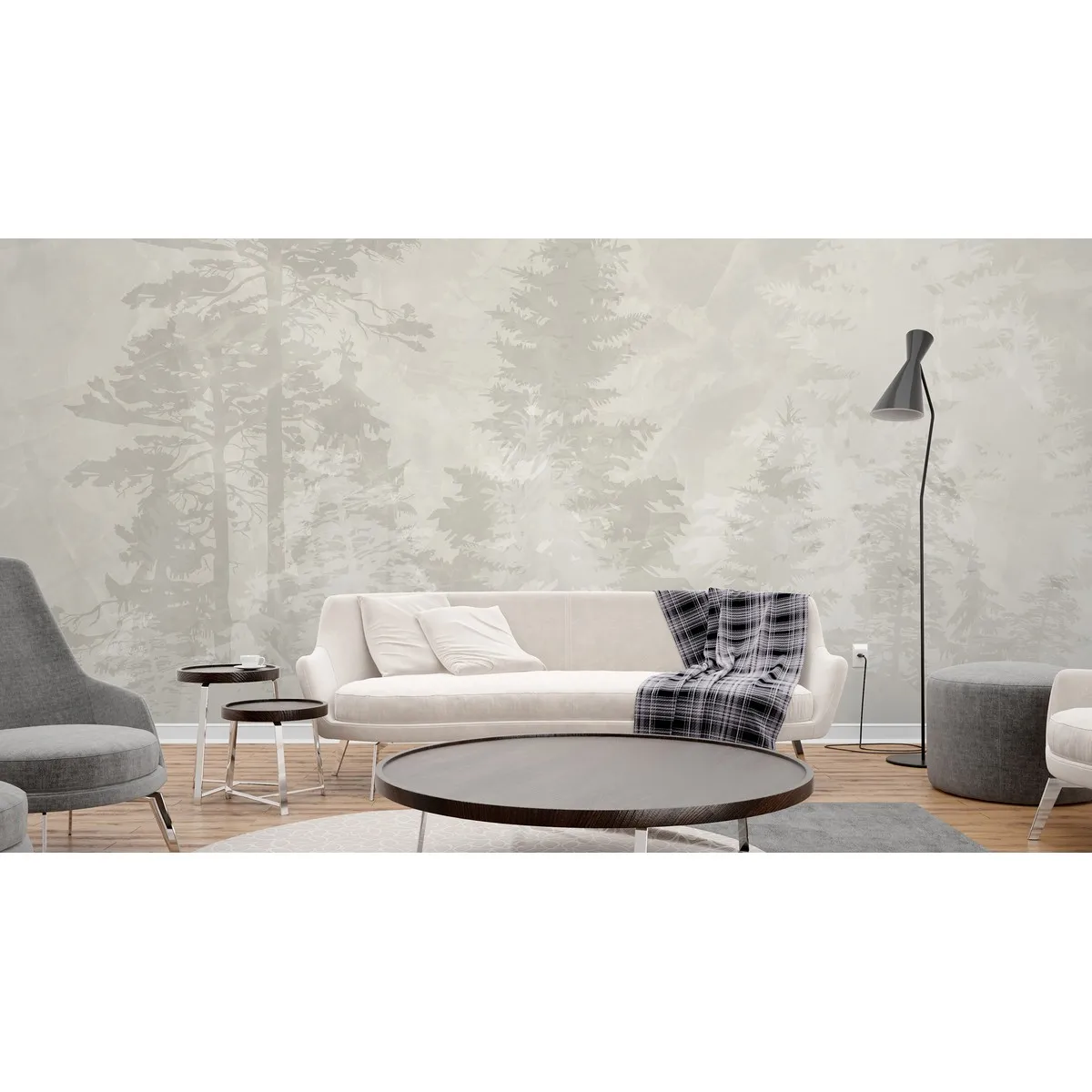 Бесшовное панно Citydecor Таинственный лес 21 на флизелиновой основе 500x270 см