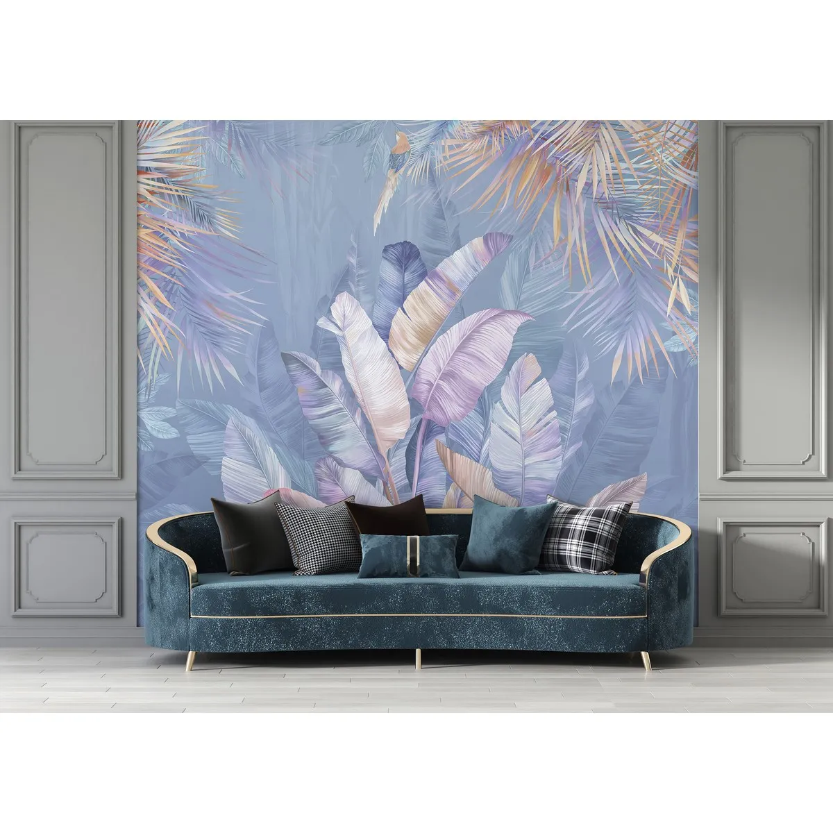 Бесшовное панно Citydecor Знойные тропики 23 на флизелиновой основе 500x270 см