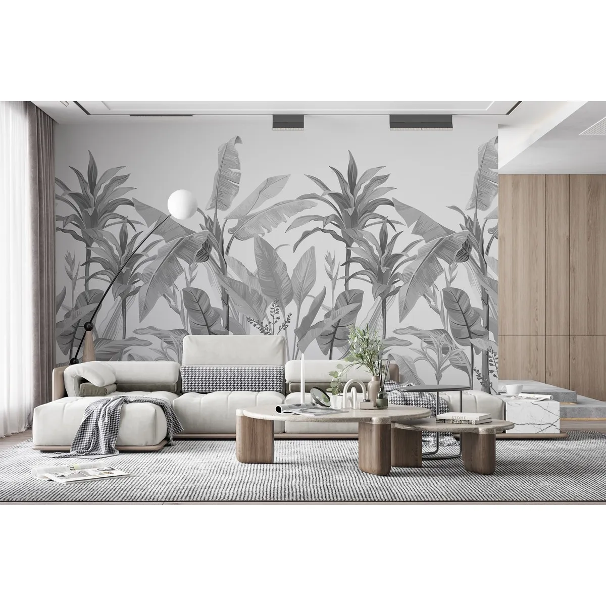 Бесшовное панно Citydecor Знойные тропики 26 на флизелиновой основе 500x270 см