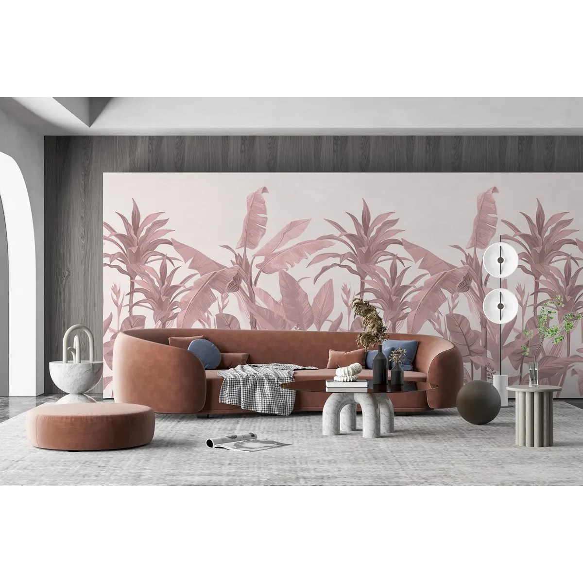 Бесшовное панно Citydecor Знойные тропики 27 на флизелиновой основе 500x270 см