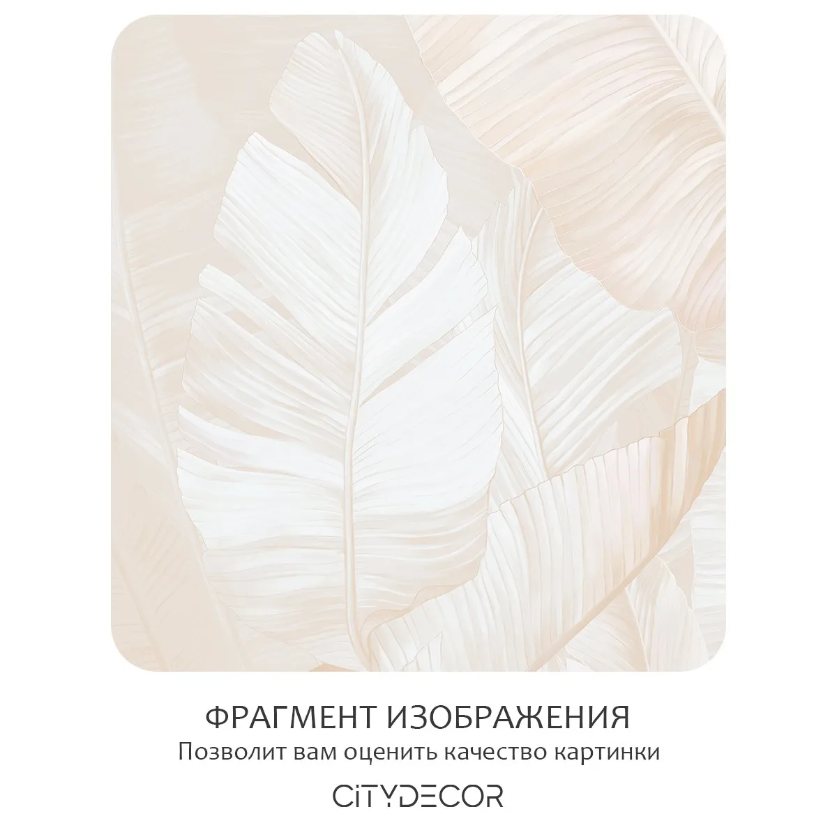 Бесшовное панно Citydecor Знойные тропики 31 на флизелиновой основе 500x270 см