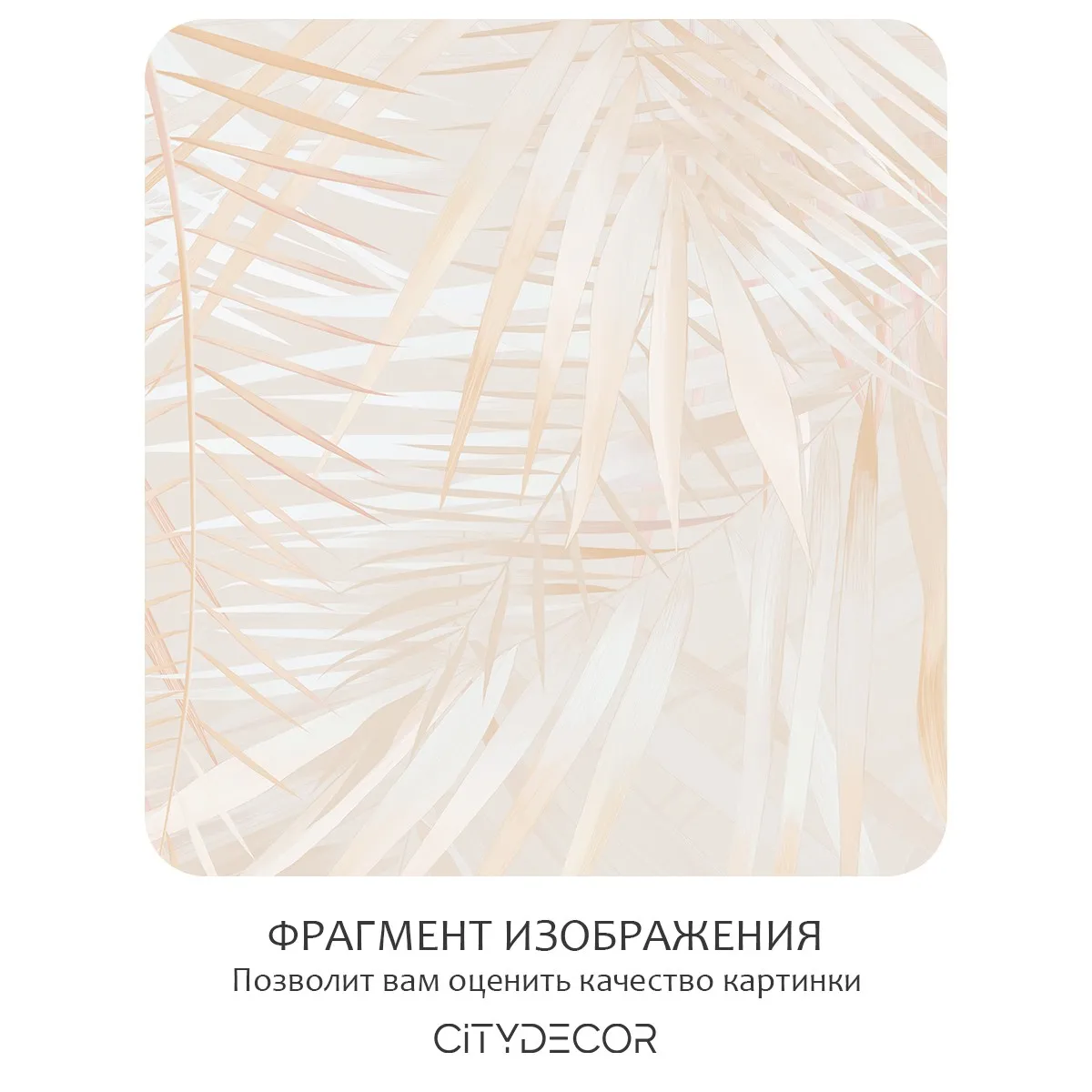 Бесшовное панно Citydecor Знойные тропики 31 на флизелиновой основе 500x270 см