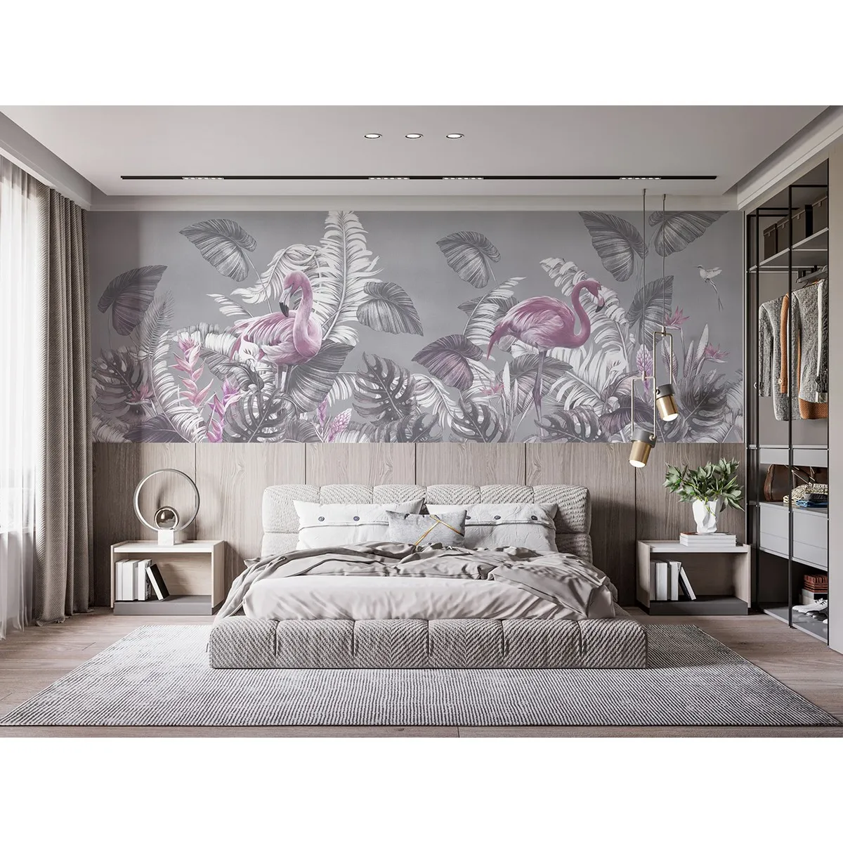 Бесшовное панно Citydecor Знойные тропики 38 на флизелиновой основе 500x270 см