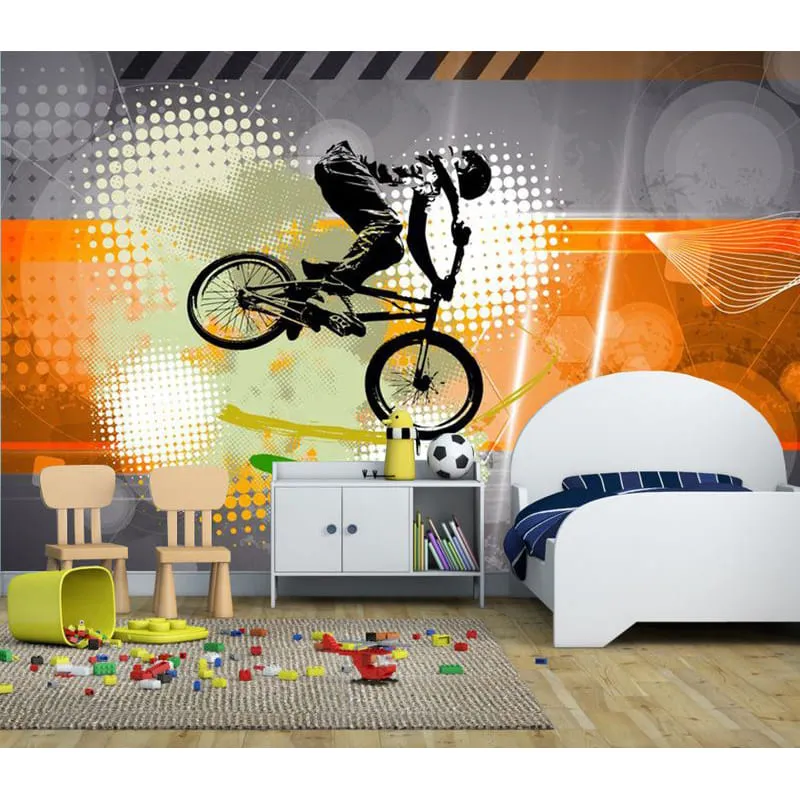 Фотообои рулонные Citydecor Байк трэвел на флизелиновой основе 300x260 см