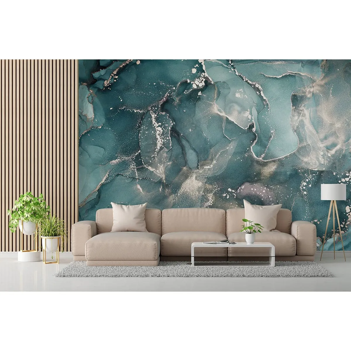 Бесшовное панно Citydecor Флюид Арт 14 на флизелиновой основе 500x270 см