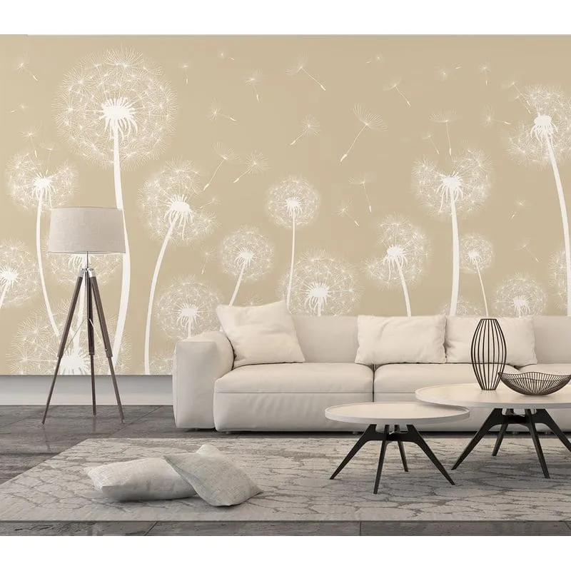 Бесшовные фотообои Citydecor Одуванчики 2 на флизелиновой основе со скидкой 350x270 см