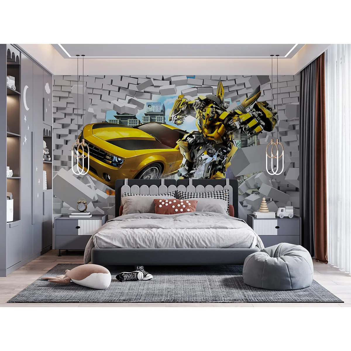 Фотообои рулонные Citydecor Детский сюжет 5 на флизелиновой основе 300x260 см