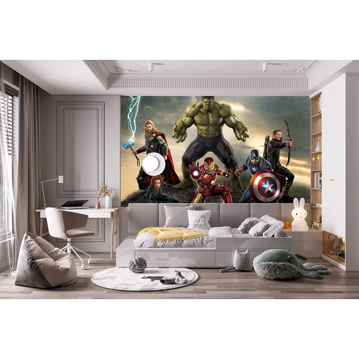 Фотообои рулонные Citydecor Детский сюжет 6 на флизелиновой основе 300x260 см
