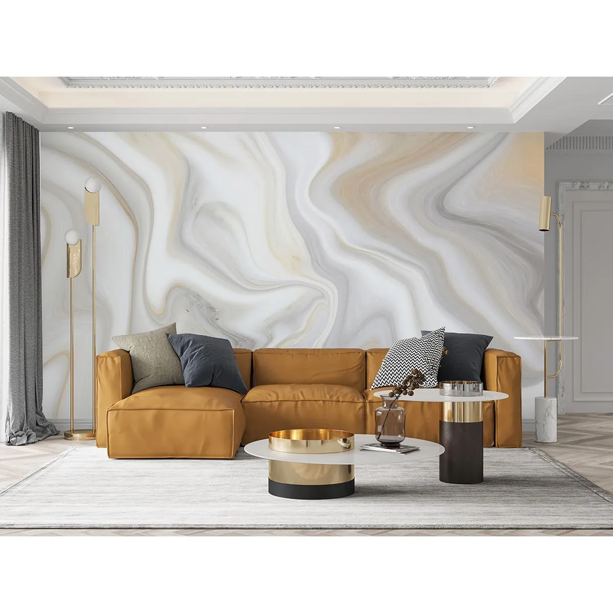 Фотообои рулонные Citydecor Флюид Арт 12 на флизелиновой основе 400x260 см