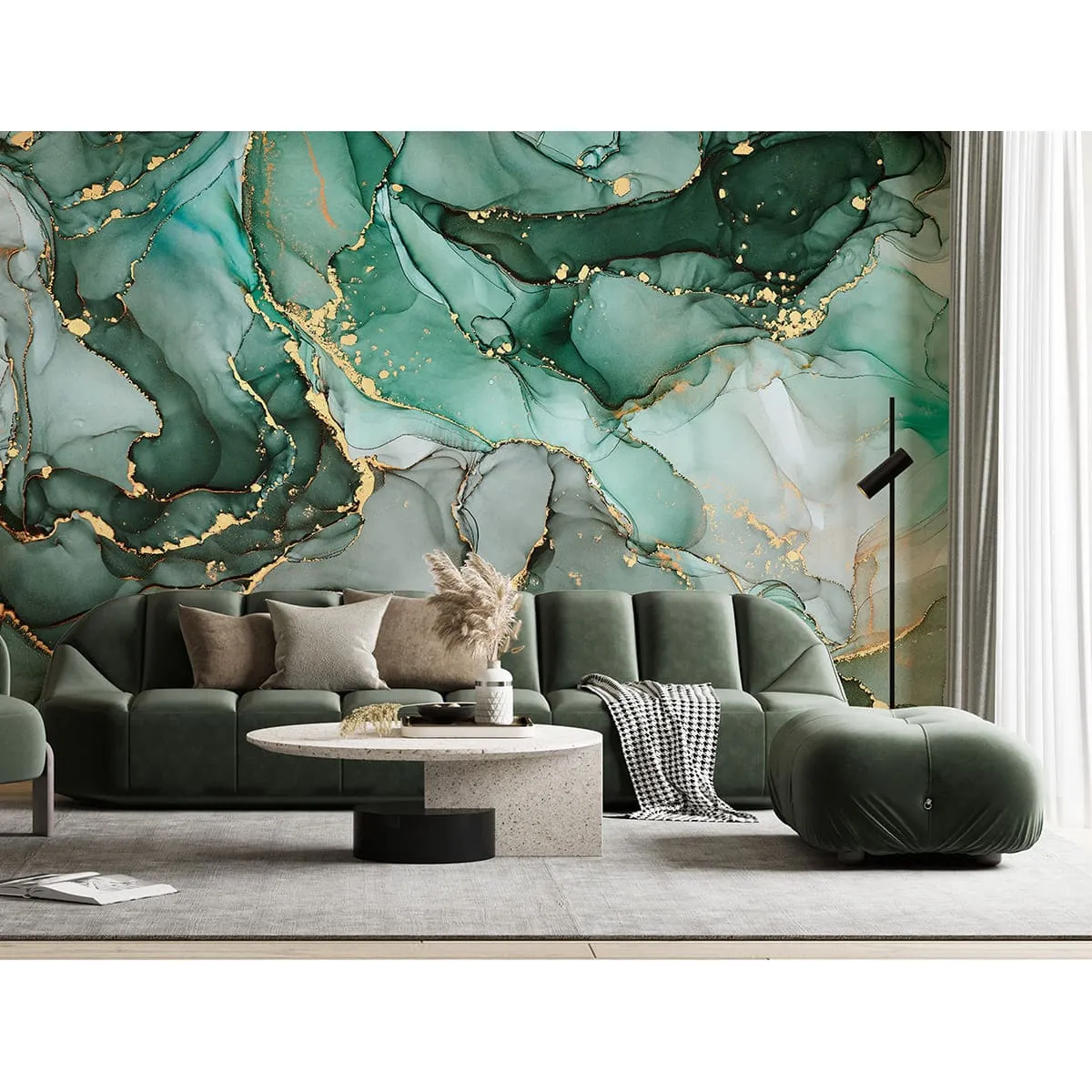 Фотообои рулонные Citydecor Флюид Арт 18 на флизелиновой основе 200x260 см