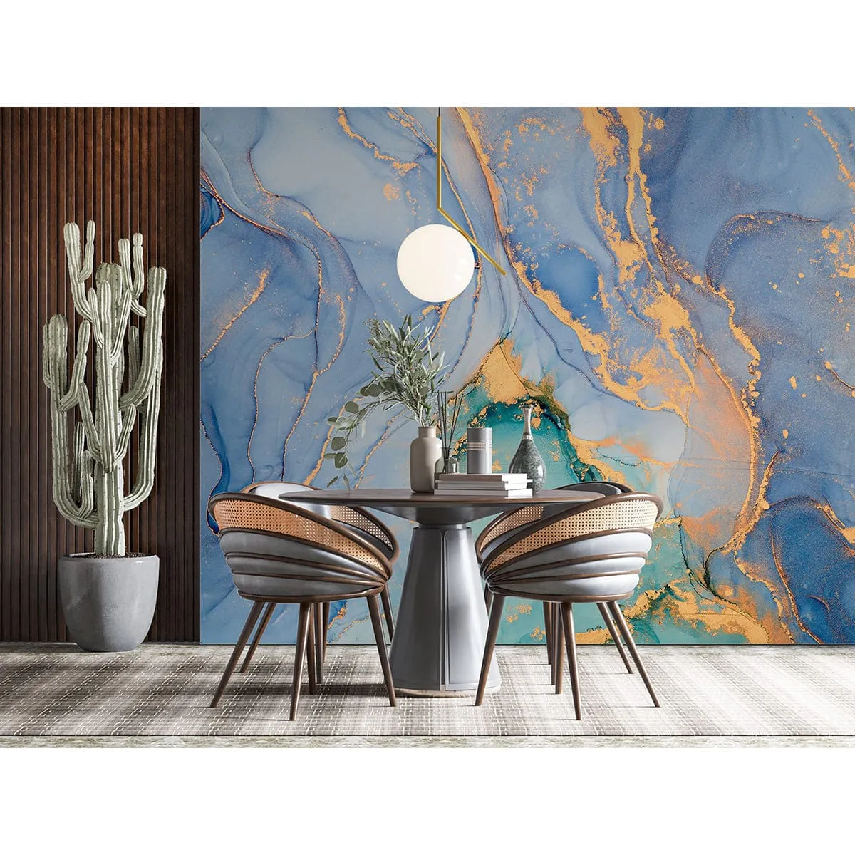 Фотообои рулонные Citydecor Флюид Арт 19 на флизелиновой основе 300x150 см