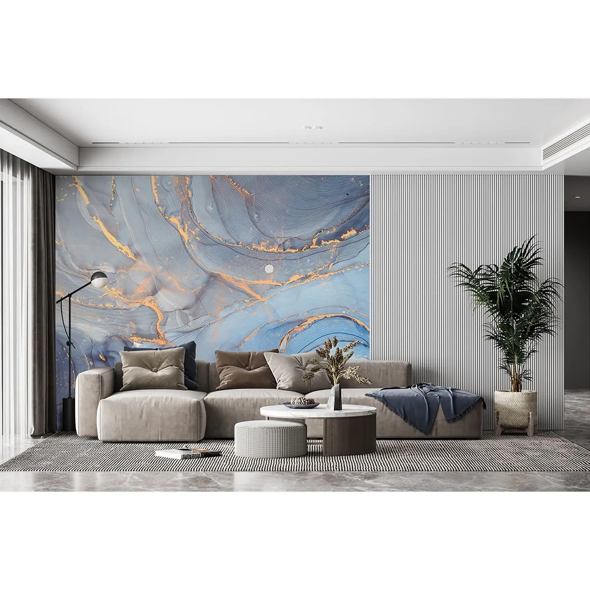 Фотообои рулонные Citydecor Флюид Арт 23 на флизелиновой основе 400x260 см