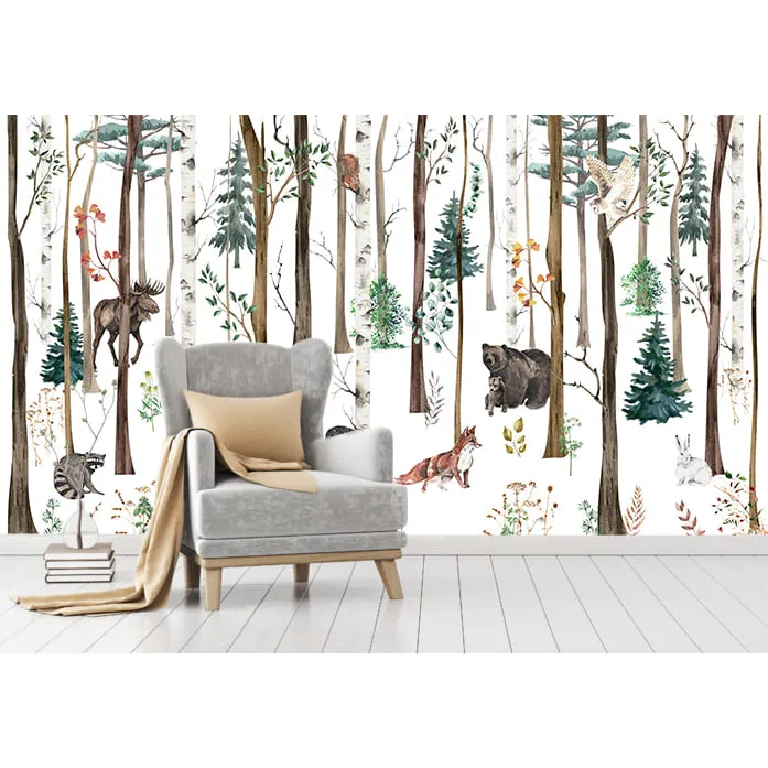 Фотообои рулонные Citydecor Forest 1 на флизелиновой основе 400x260 см
