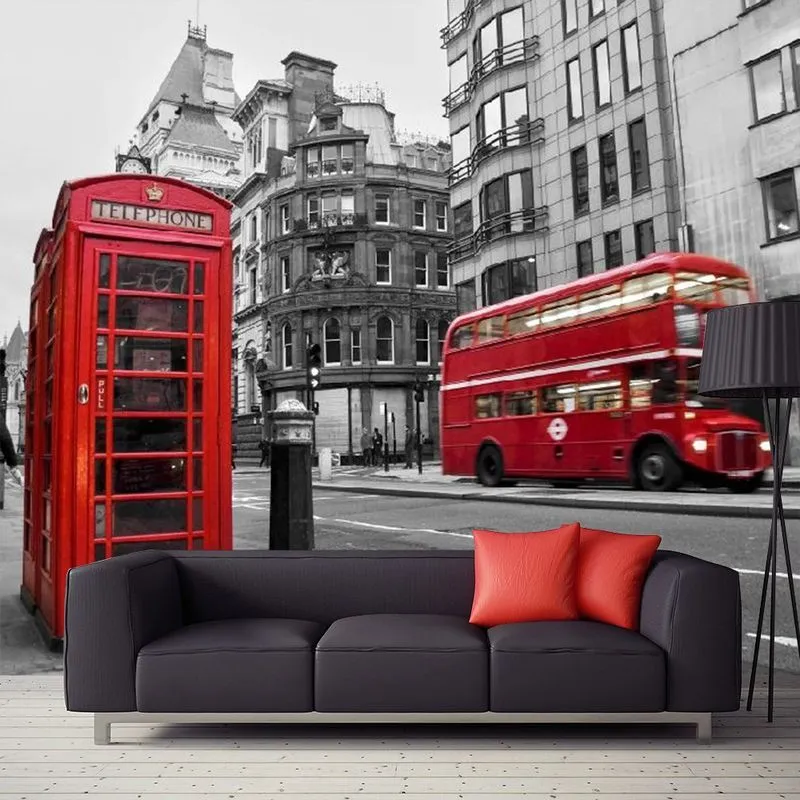 Фотообои рулонные Citydecor Лондон 2 на флизелиновой основе 300x254 см
