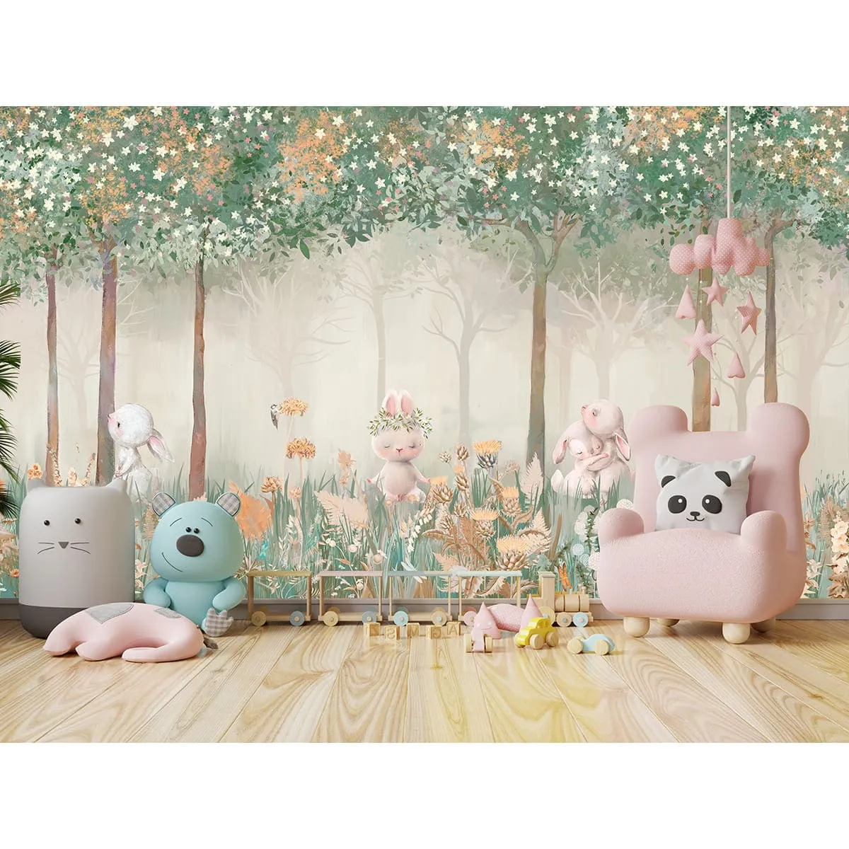 Дизайнерские фотообои рулонные Citydecor Magic Forest 9 на флизелиновой основе 400x260 см