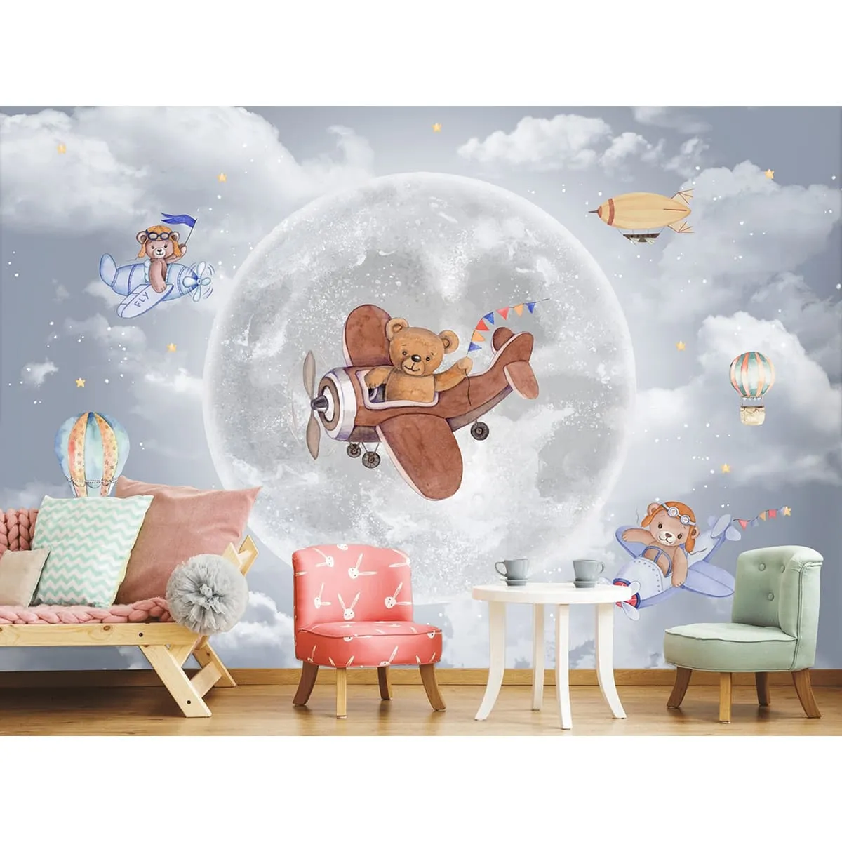 Дизайнерские фотообои рулонные Citydecor Мечтатели 11 на флизелиновой основе 400x260 см