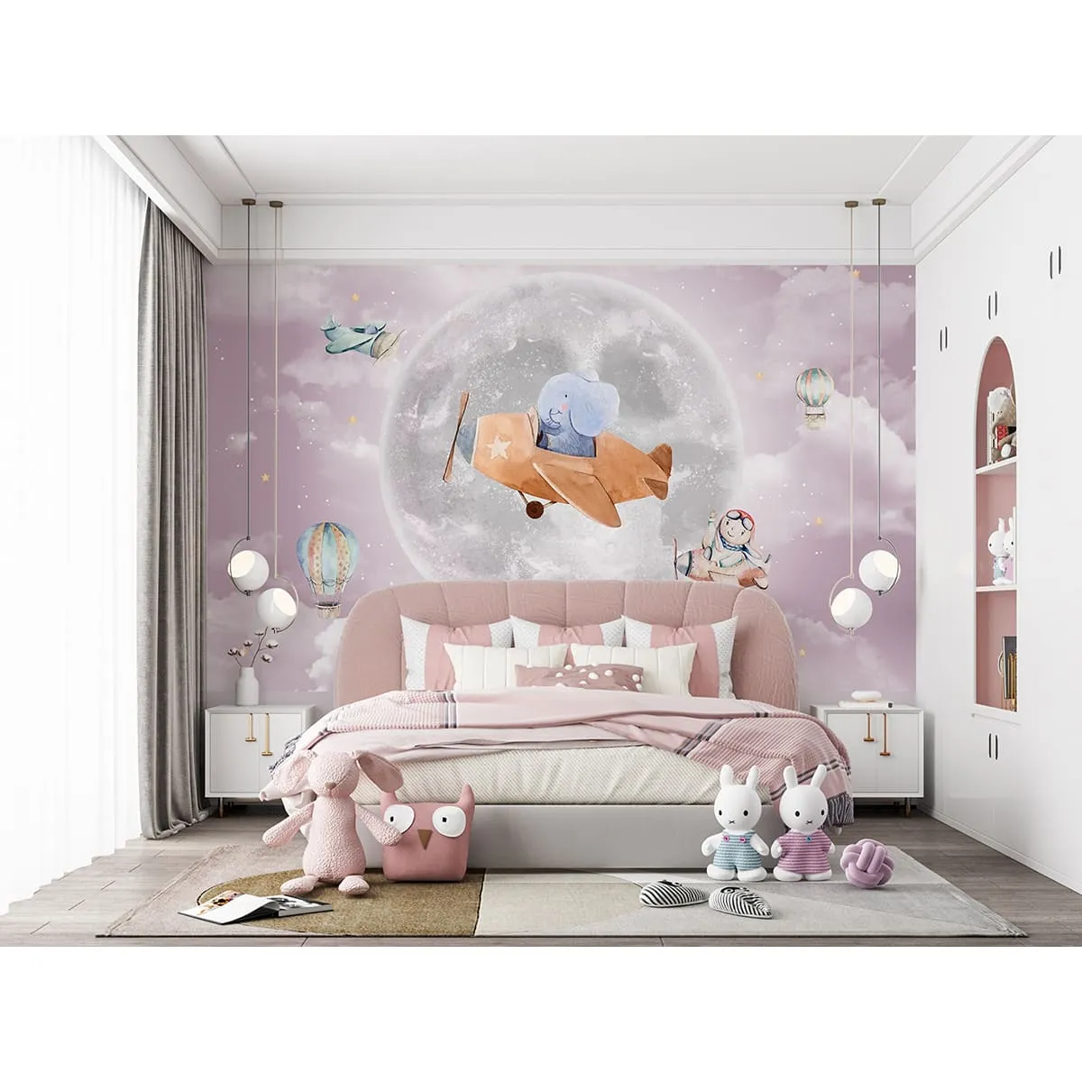 Дизайнерские фотообои рулонные Citydecor Мечтатели 2 на флизелиновой основе 400x260 см