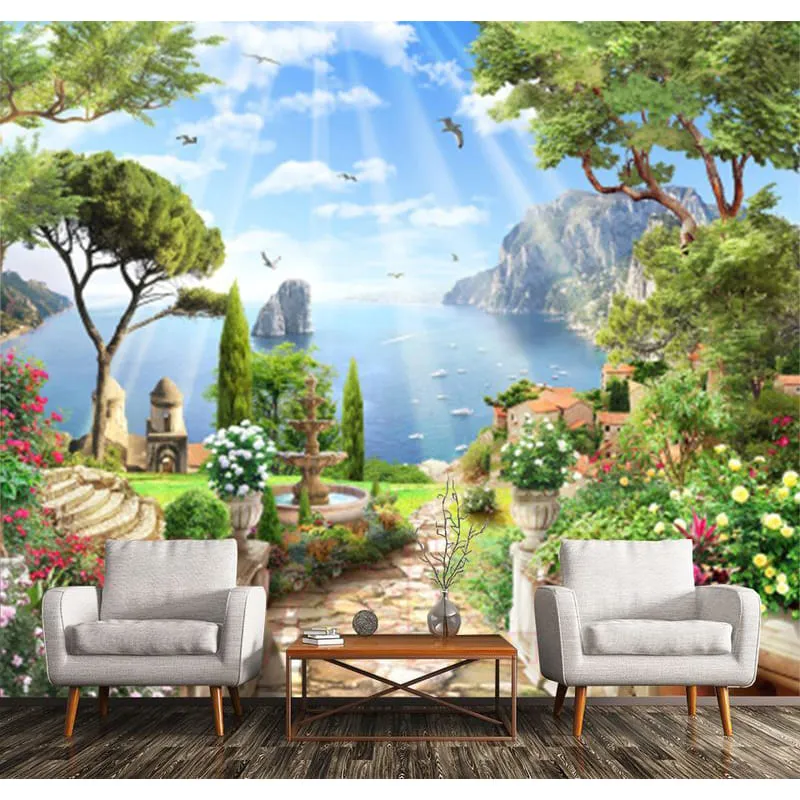 Фотообои рулонные Citydecor Морской пейзаж на флизелиновой основе 300x254 см