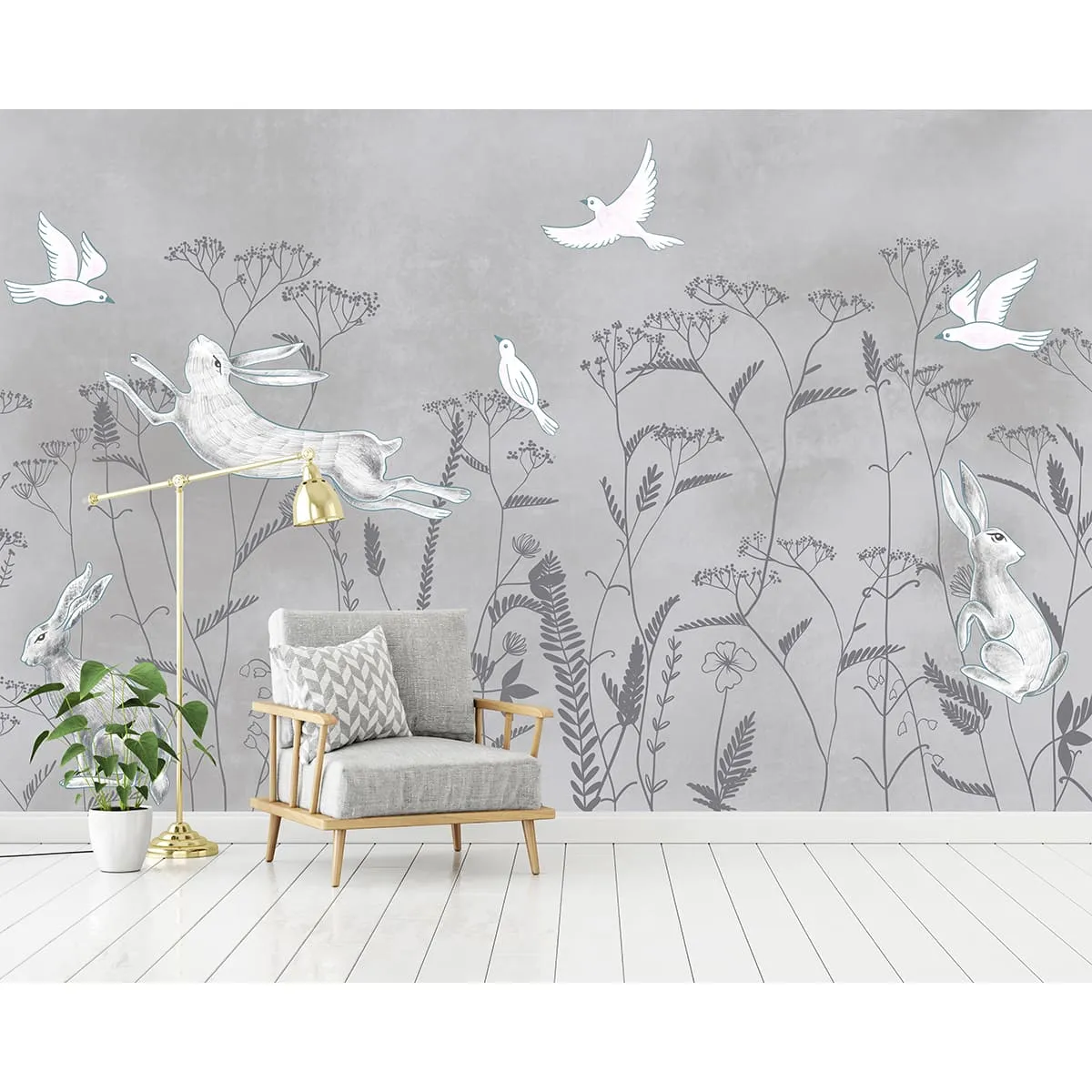 Дизайнерские фотообои рулонные Citydecor На Лугу 3 на флизелиновой основе 400x260 см