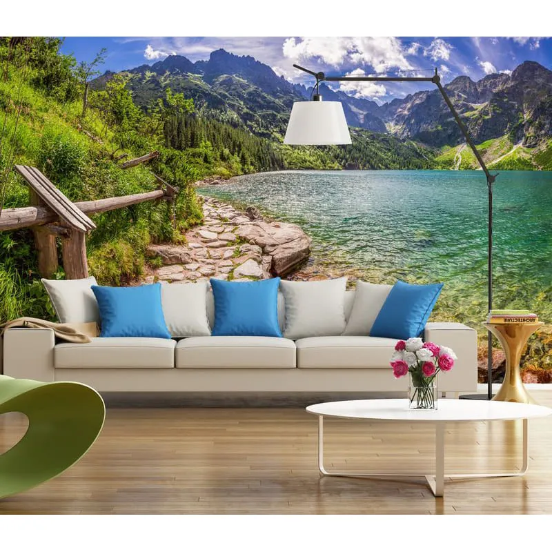 Фотообои рулонные Citydecor Озеро в горах на флизелиновой основе 300x150 см