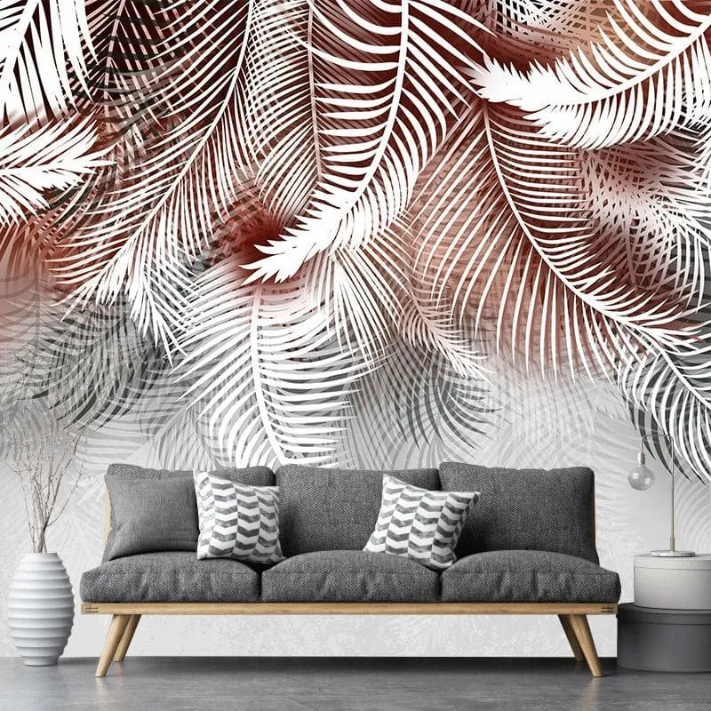 Фотообои рулонные Citydecor Пальмовые листья (пестрые) 2 на флизелиновой основе 300x260 см