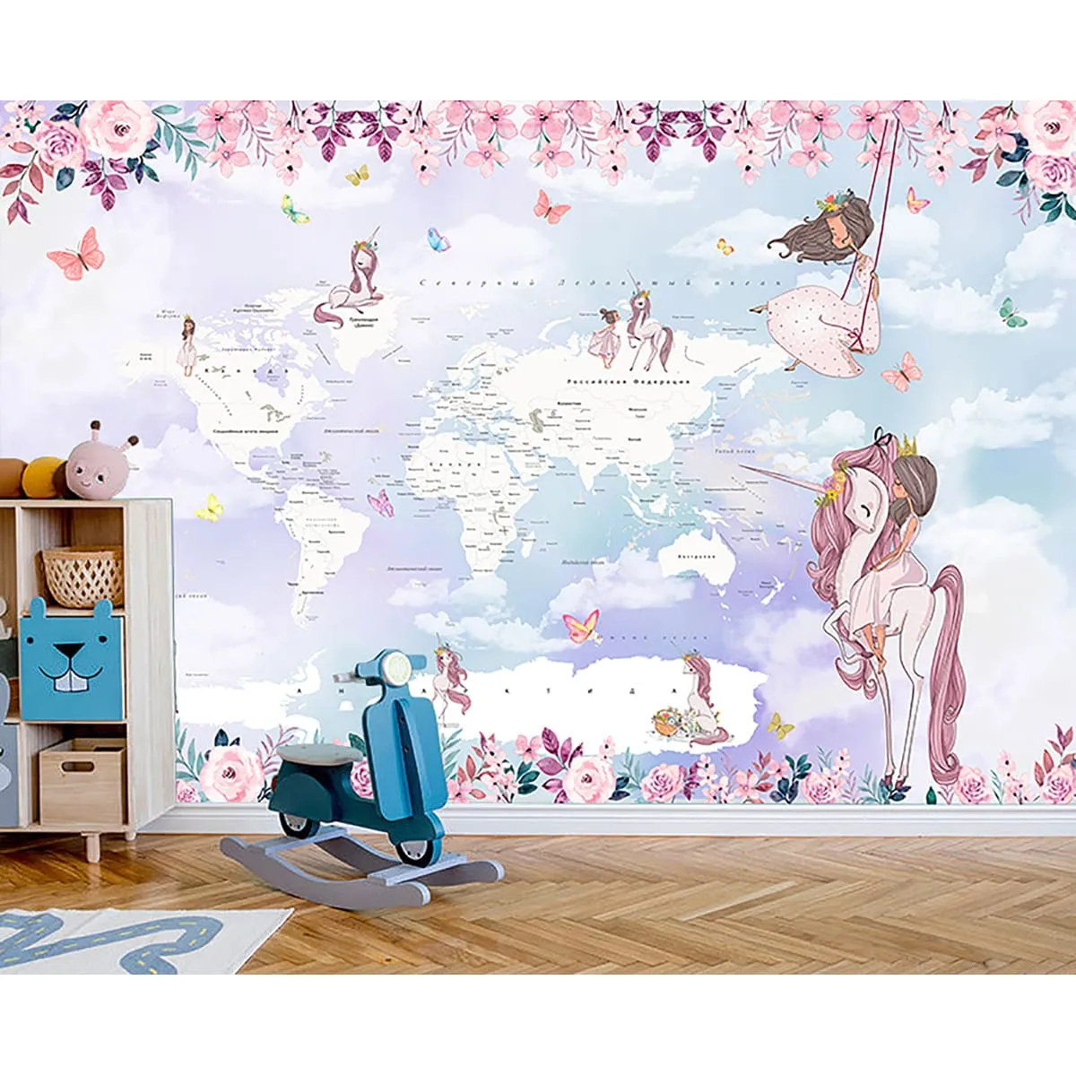 Дизайнерские фотообои рулонные Citydecor Princess 11 на флизелиновой основе 200x140 см