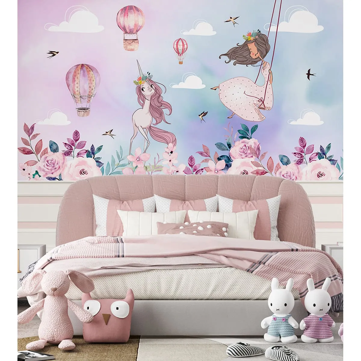 Дизайнерские фотообои рулонные Citydecor Princess 8 на флизелиновой основе 200x260 см