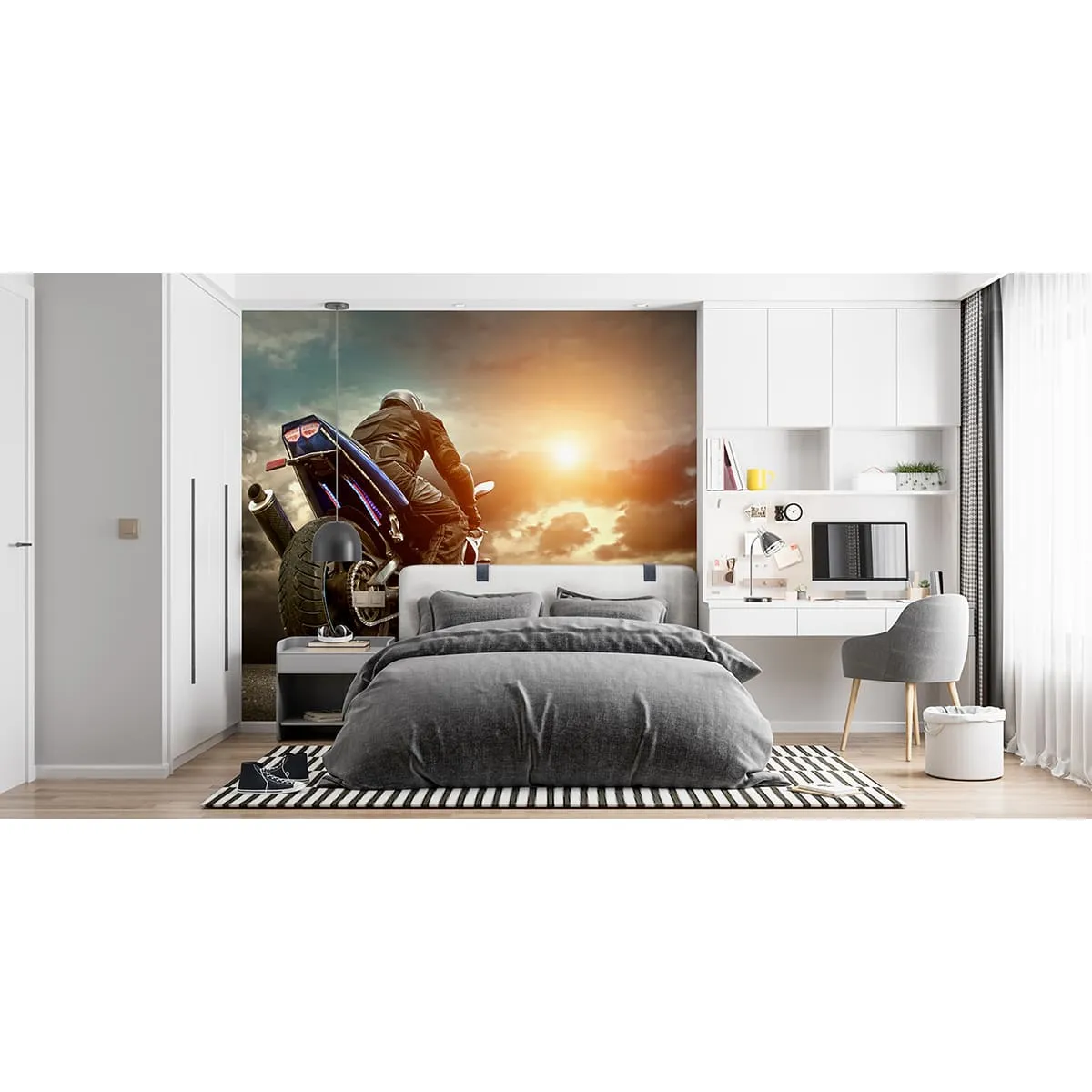 Фотообои рулонные Citydecor Транспорт 1 на флизелиновой основе 300x150 см