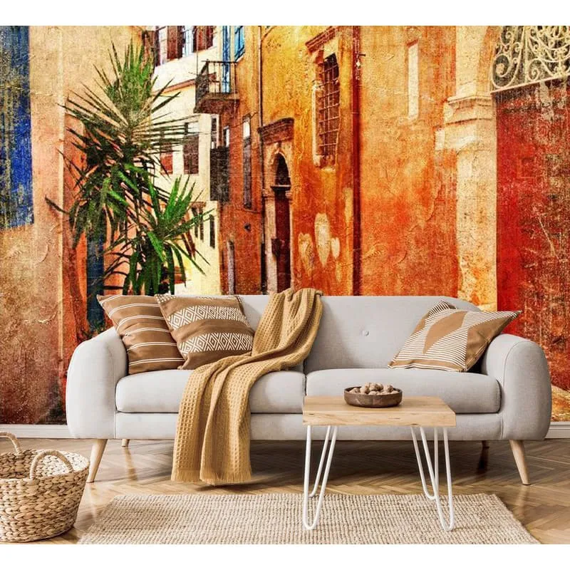 Фотообои рулонные Citydecor Улочка 2 на флизелиновой основе 200x140 см